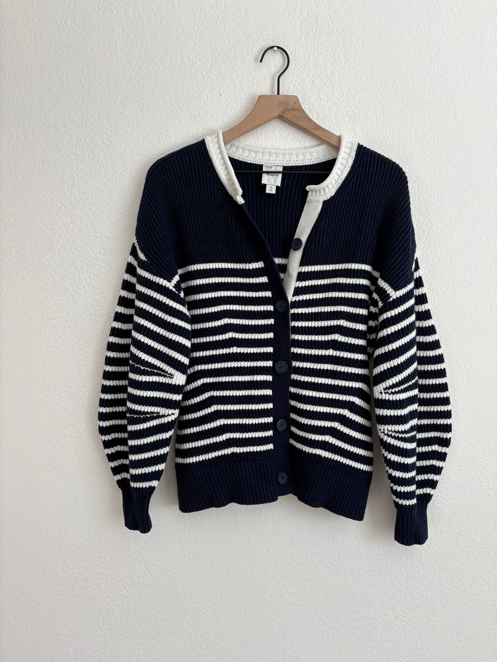 Maeve Blouson Sleeve Cardigan (M)