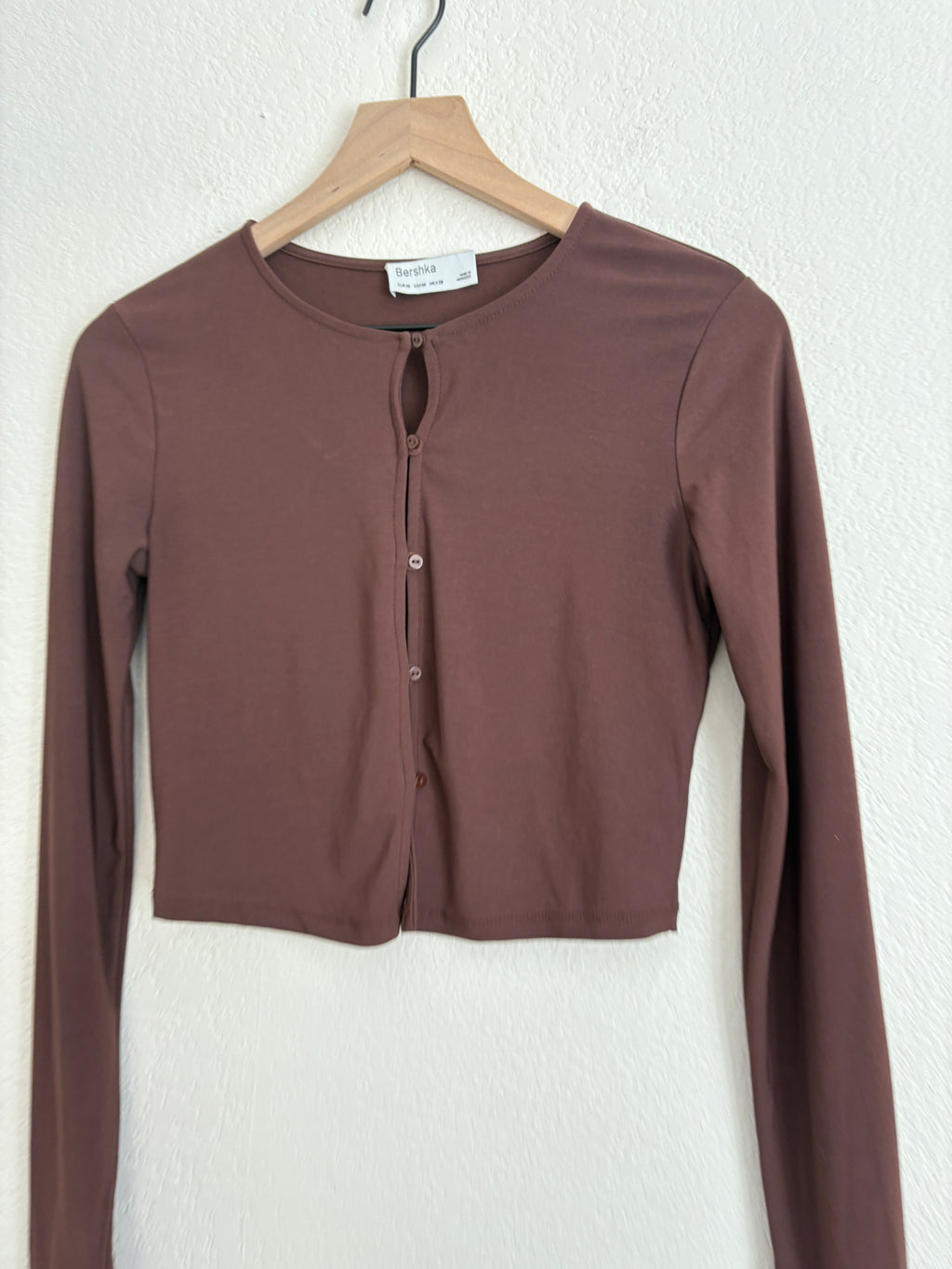 Bershka Chocolate Cardigan (M)