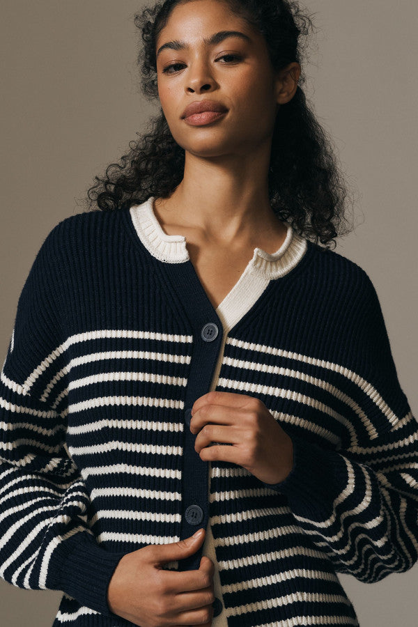 Maeve Blouson Sleeve Cardigan (M)