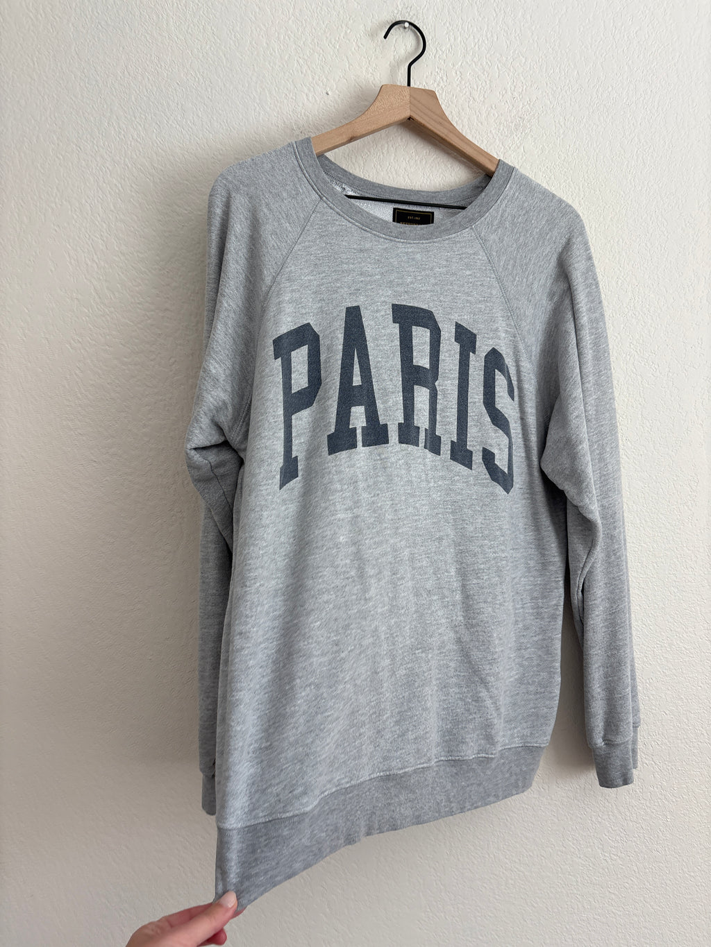 Free People Original Retro Brand Paris Sweatshirt (S)