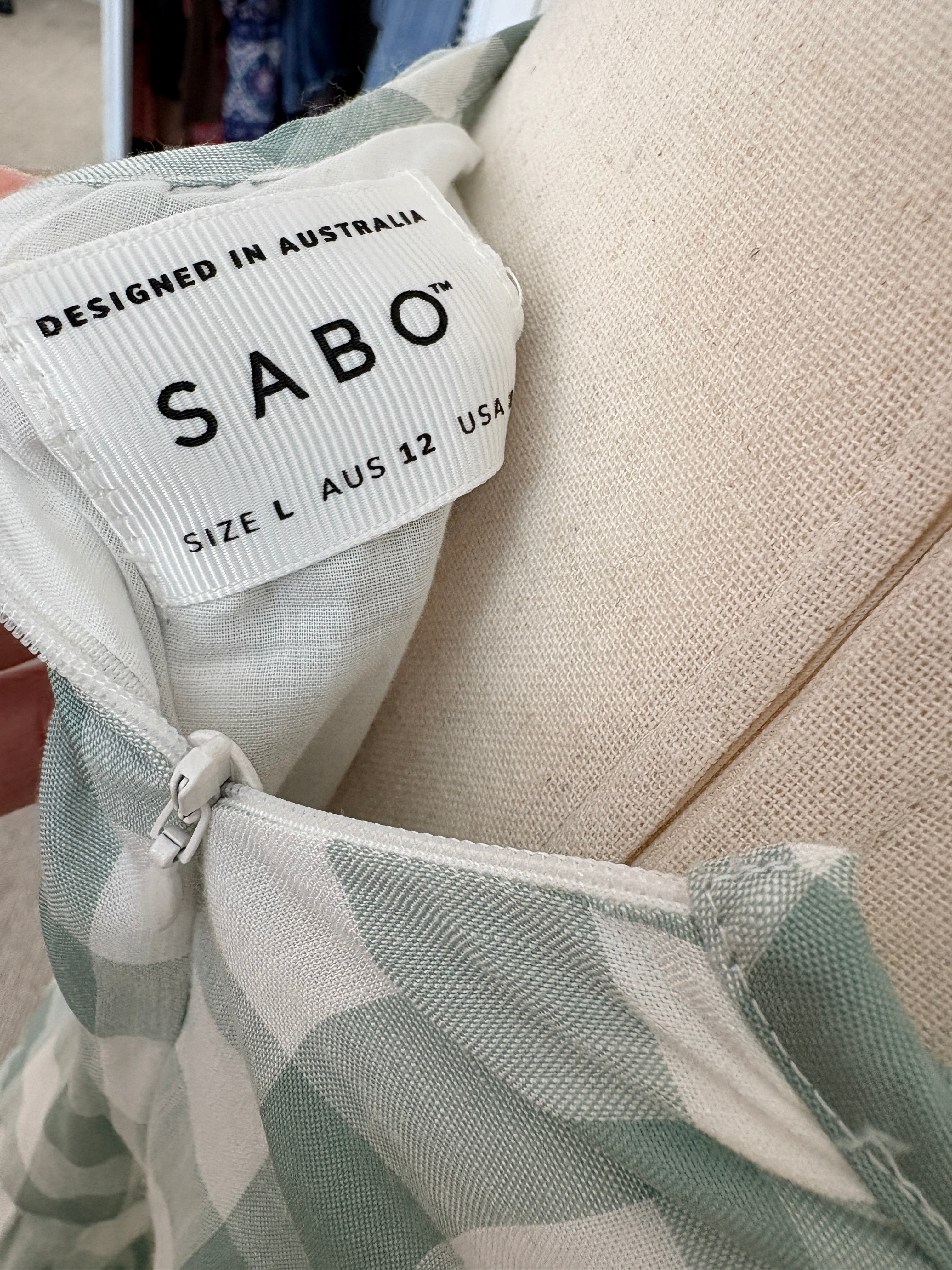 Sabo Alarette Gingham Set (M/L)