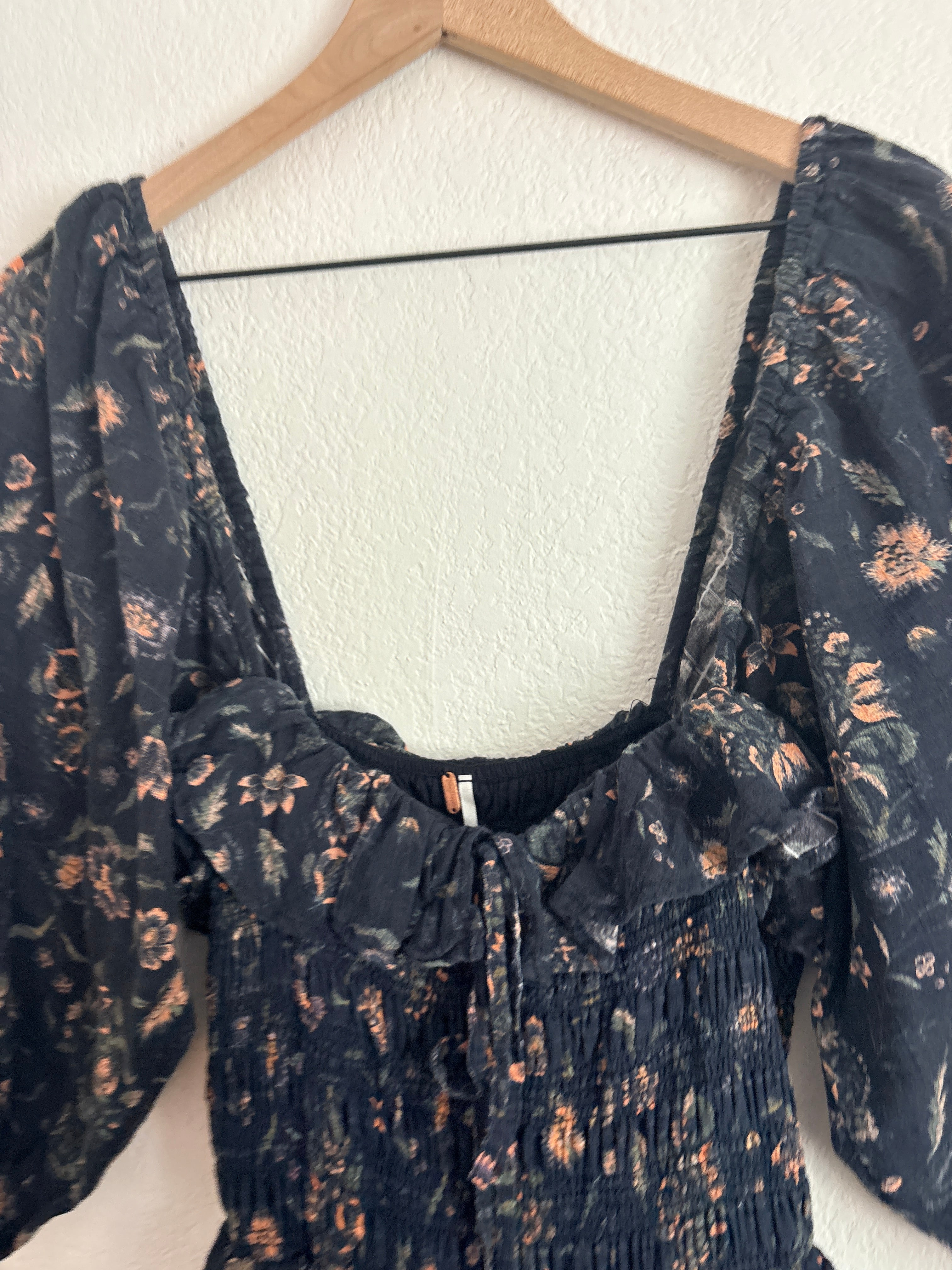 Free People Oasis Printed Dress (S)