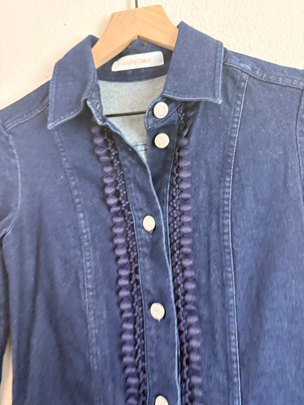 See by Chloe Denim Romper (6)