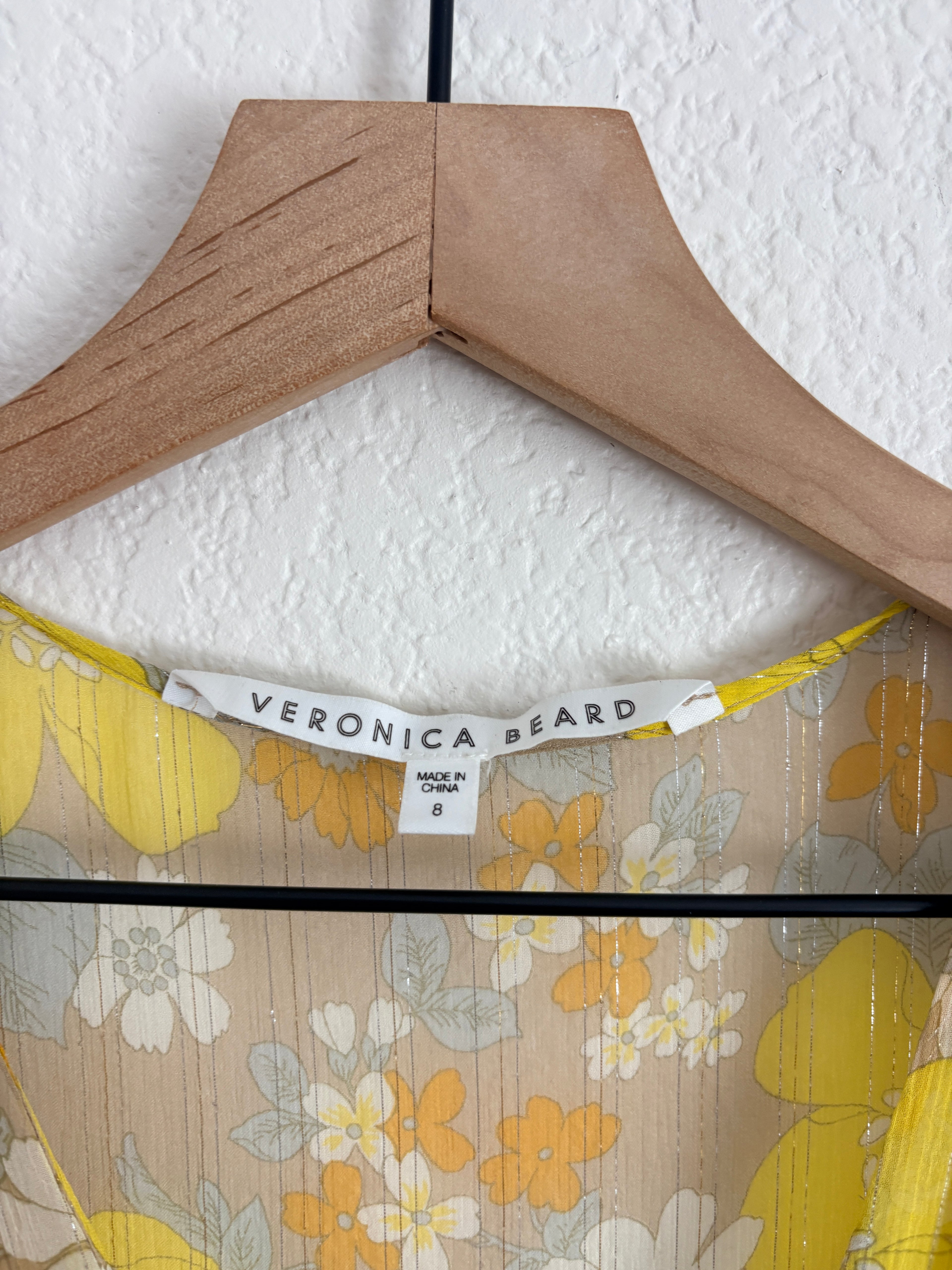 Veronica Beard Cybil Silk Dress (8)
