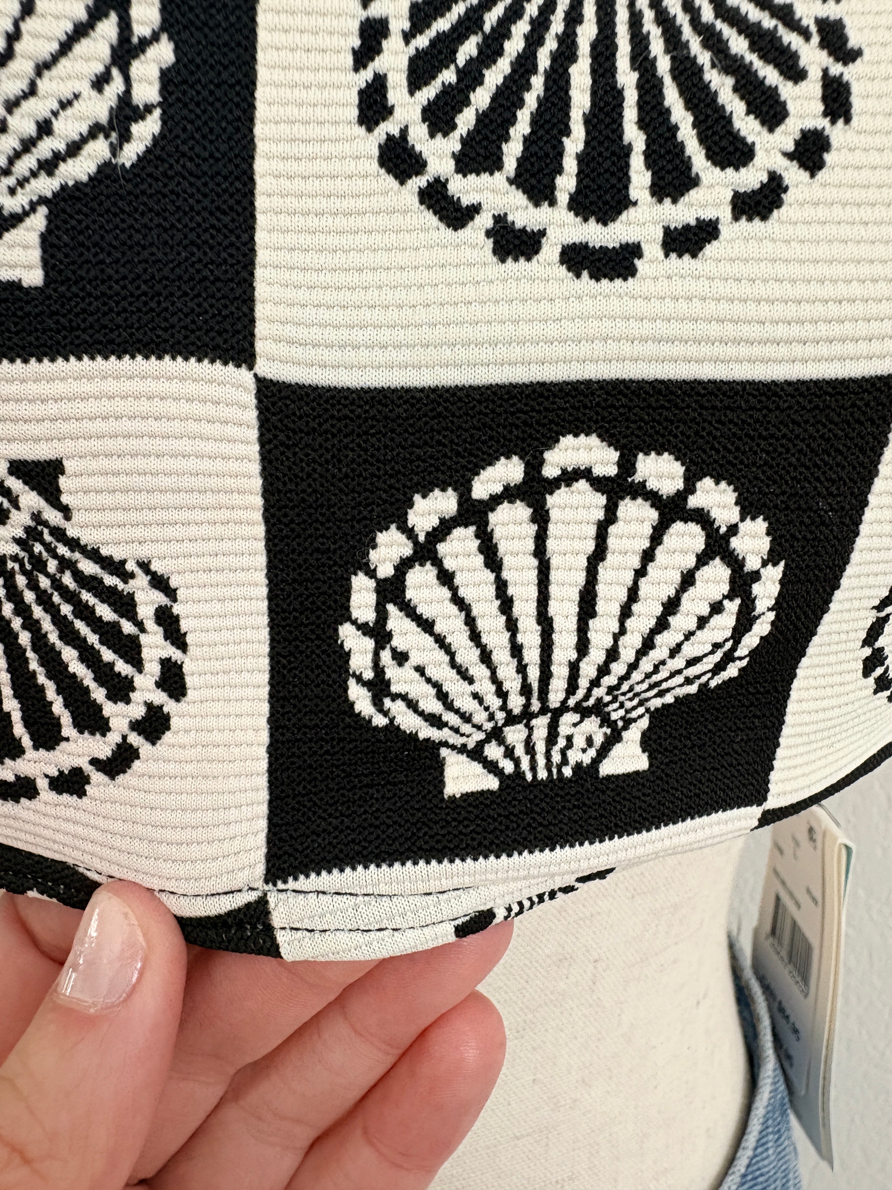 New Rip Curl D/DD Seashell Swim Top (L)