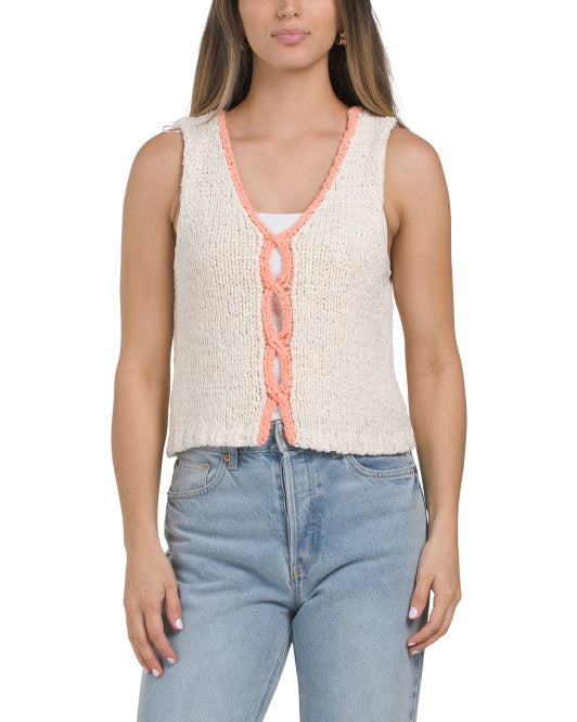 New Free People Sicily Shell Sweater (M)