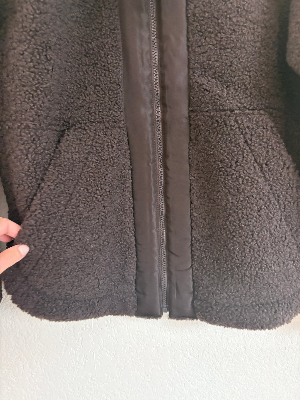 Avalanche Chocolate Zip Up Teddy (L)