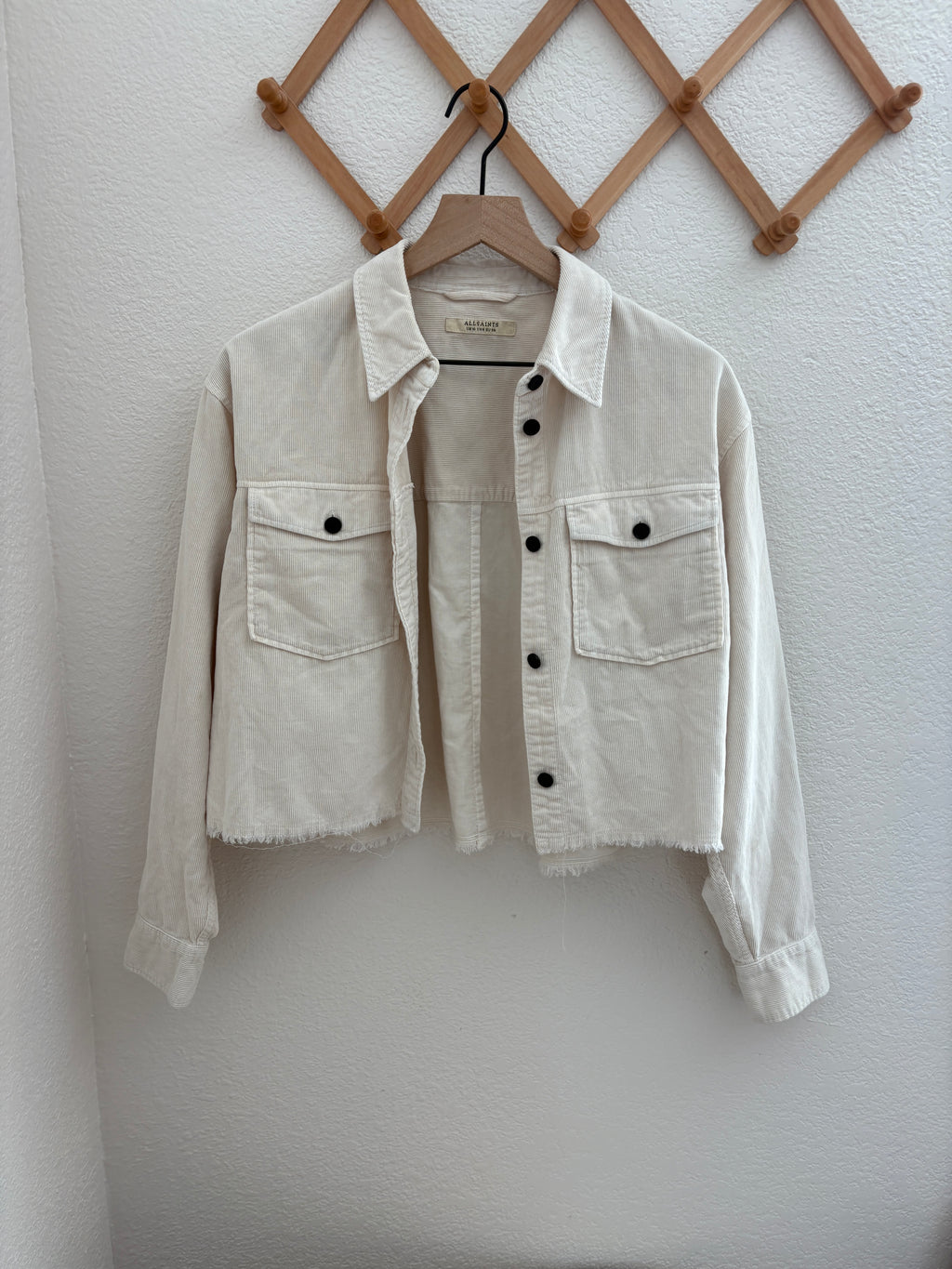 All Saints Cropped Corduroy Jacket (6)