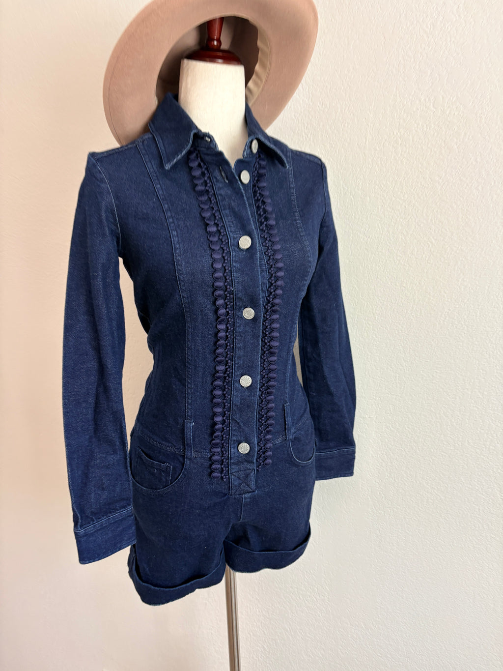 See by Chloe Denim Romper (6)