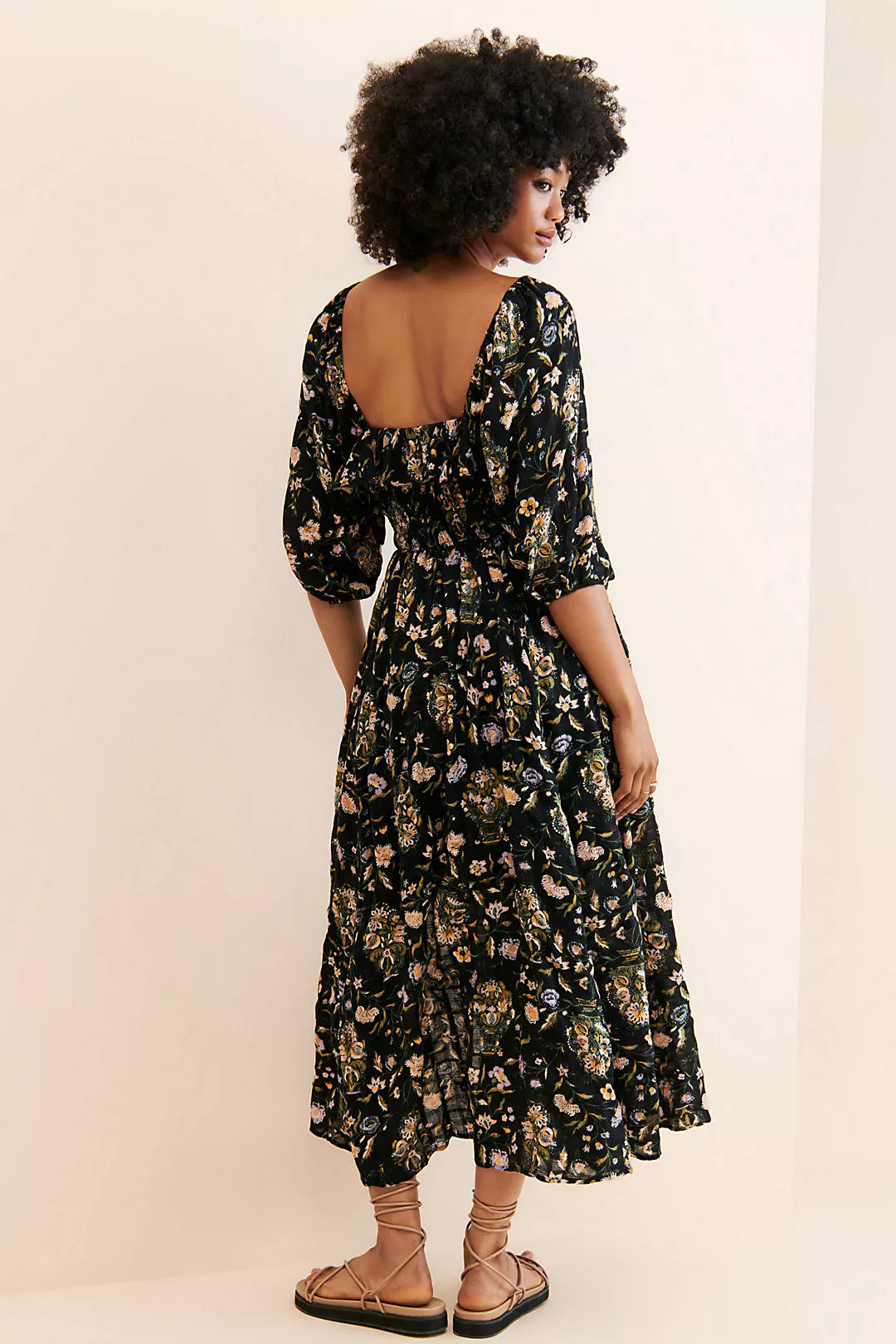 Free People Oasis Printed Dress (S)