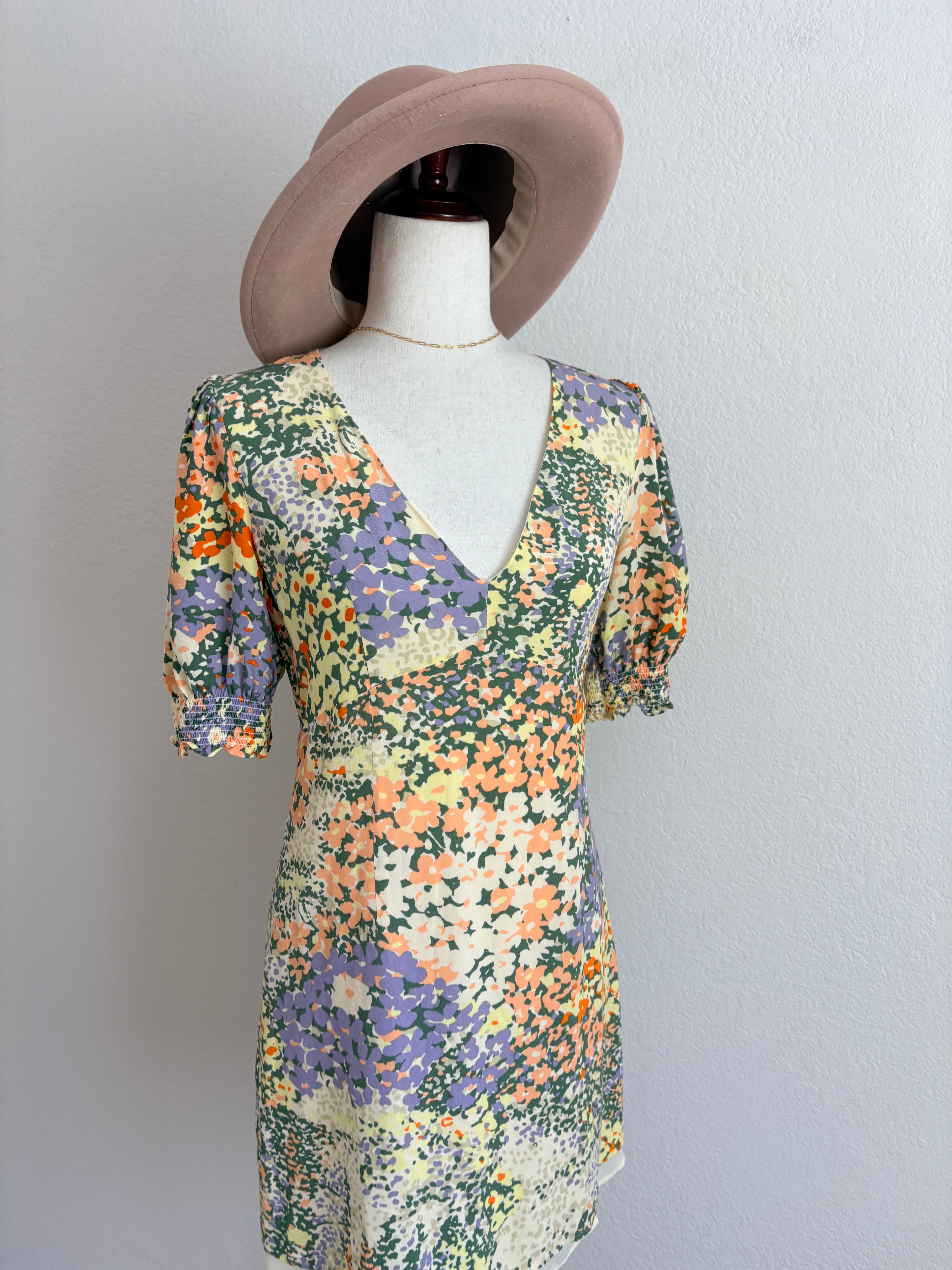 Rails Roma Dress in Gardenia (S)