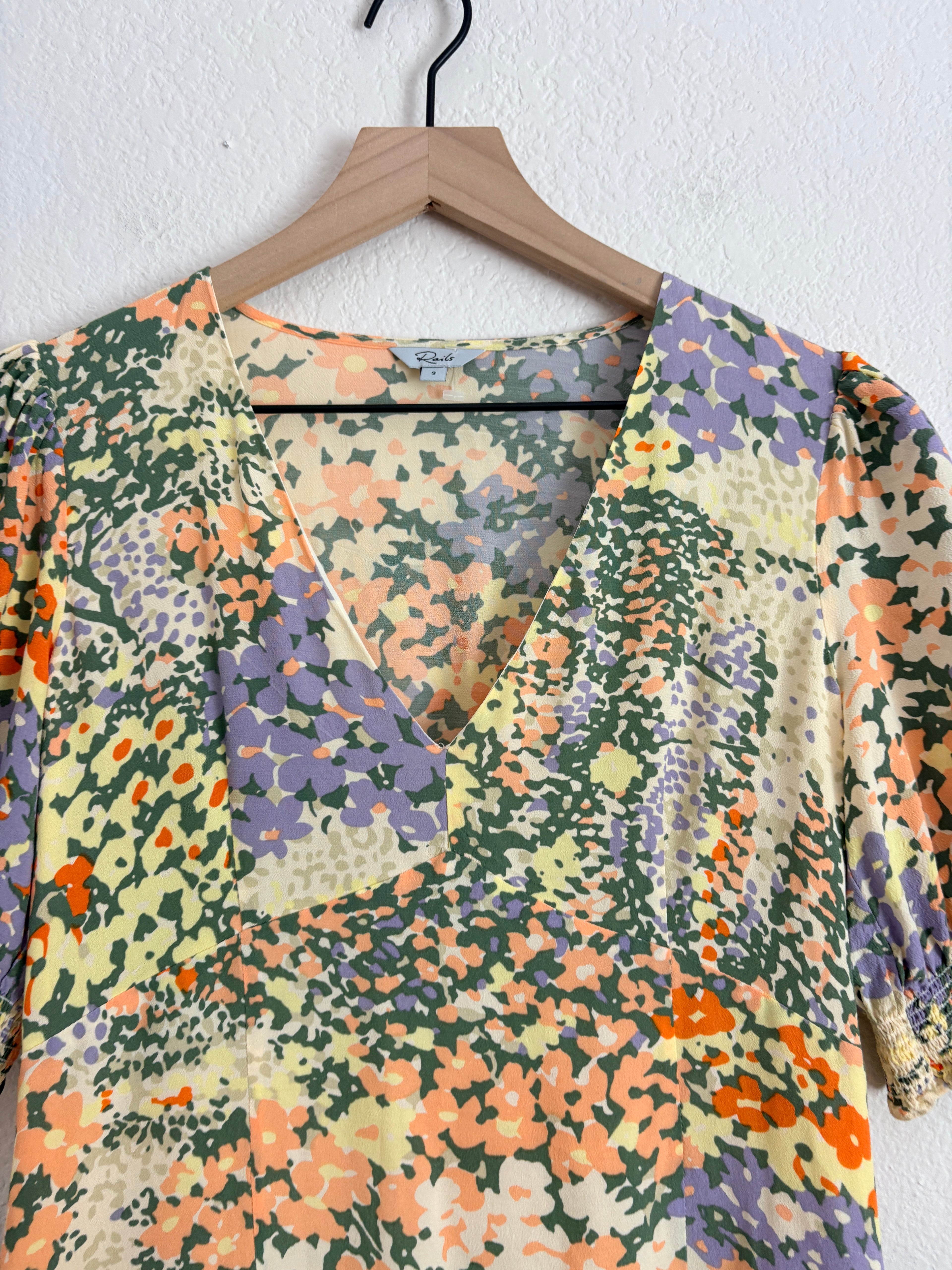 Rails Roma Dress in Gardenia (S)
