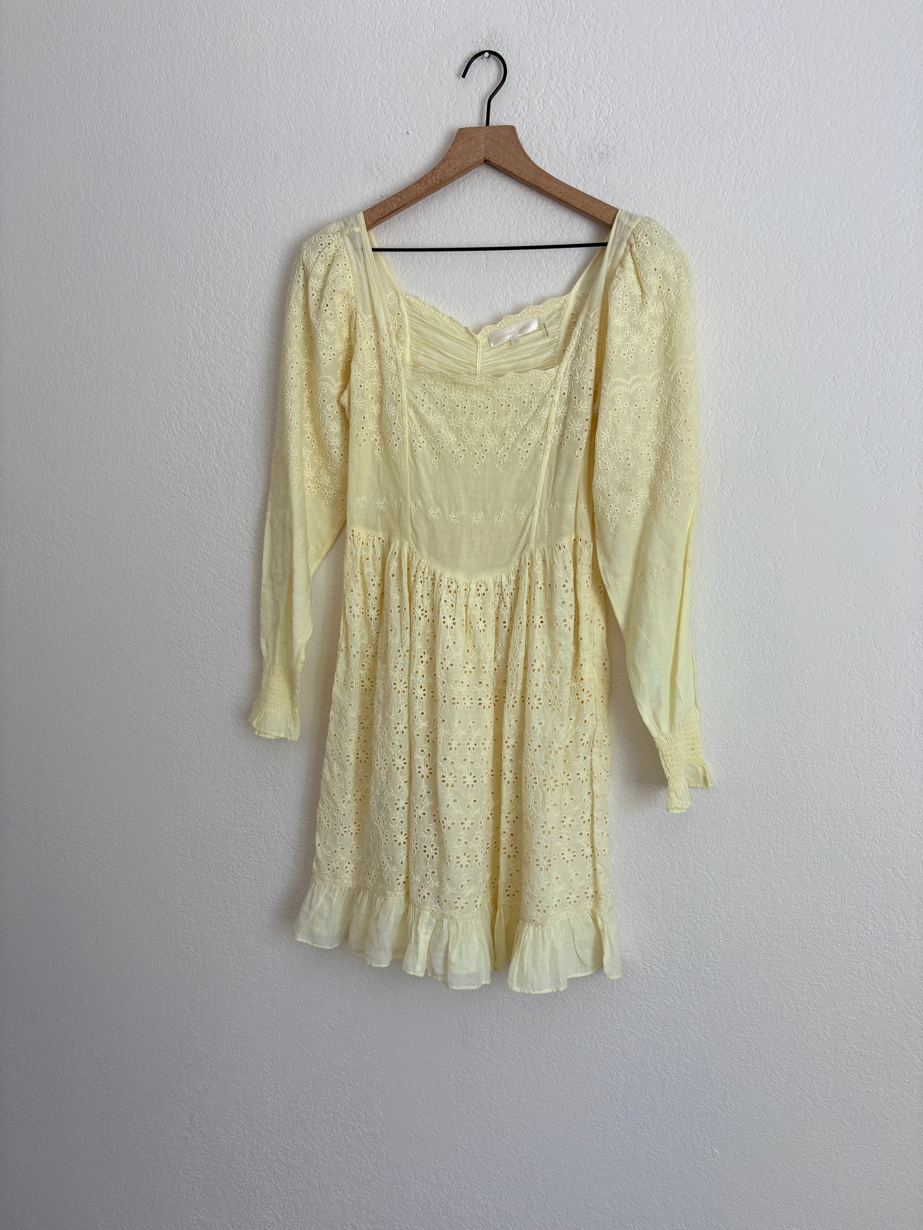LoveShackFancy Preslina Mini Dress (size 2)