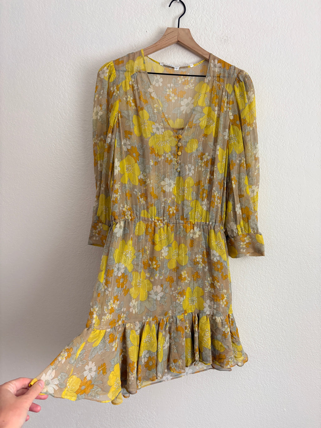 Veronica Beard Cybil Silk Dress (8)