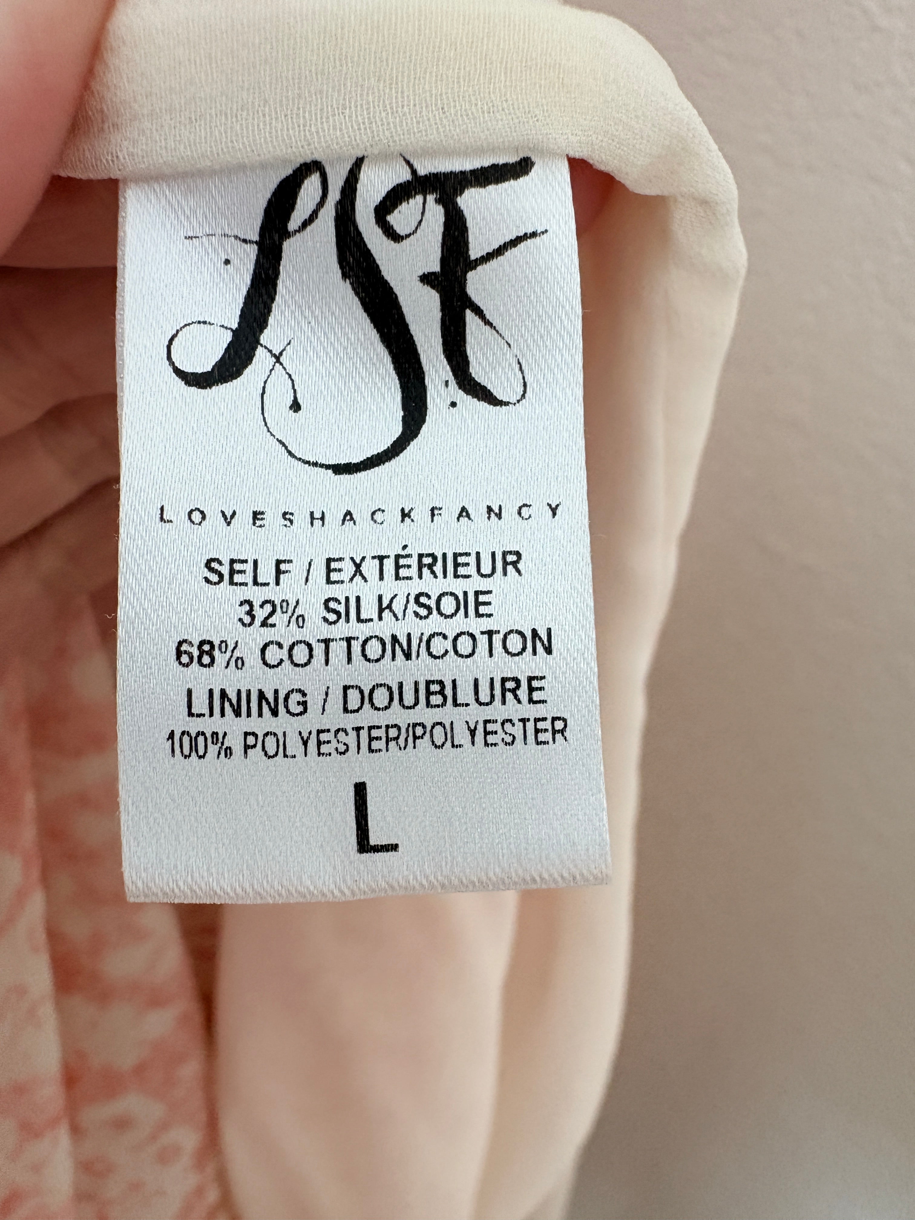 LoveShackFancy Halter Dress (L)