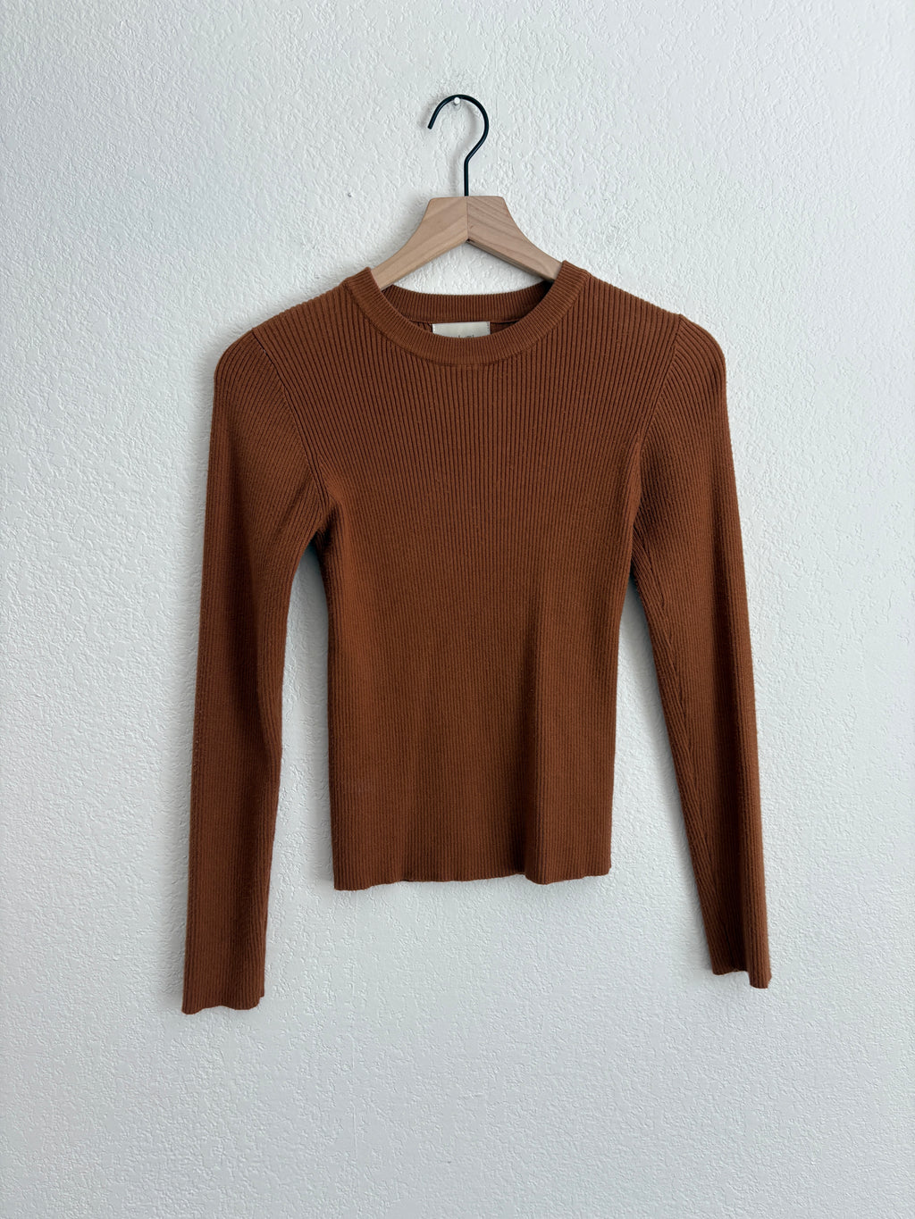 Ribbed Fall Sweater (S)