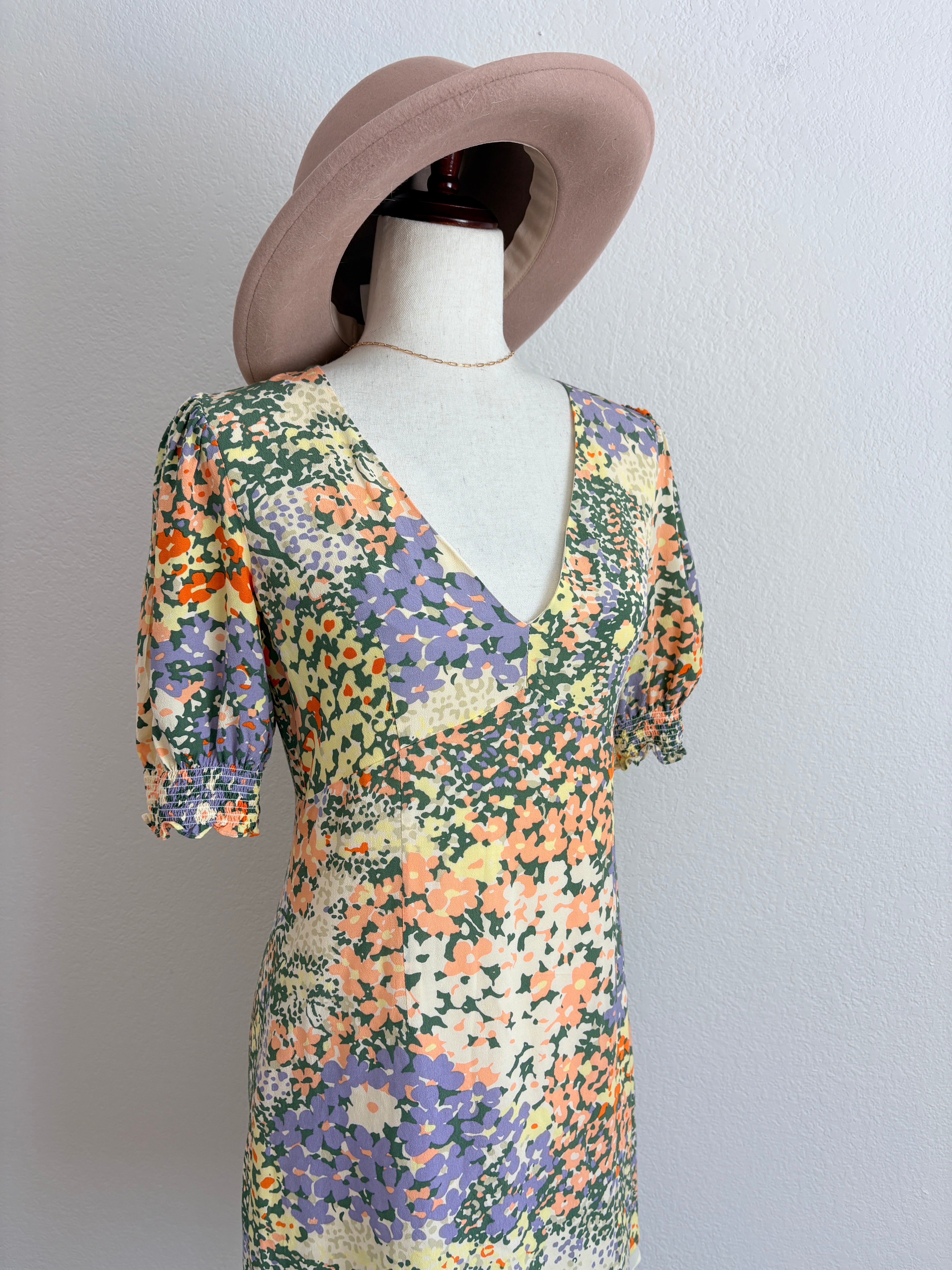 Rails Roma Dress in Gardenia (S)