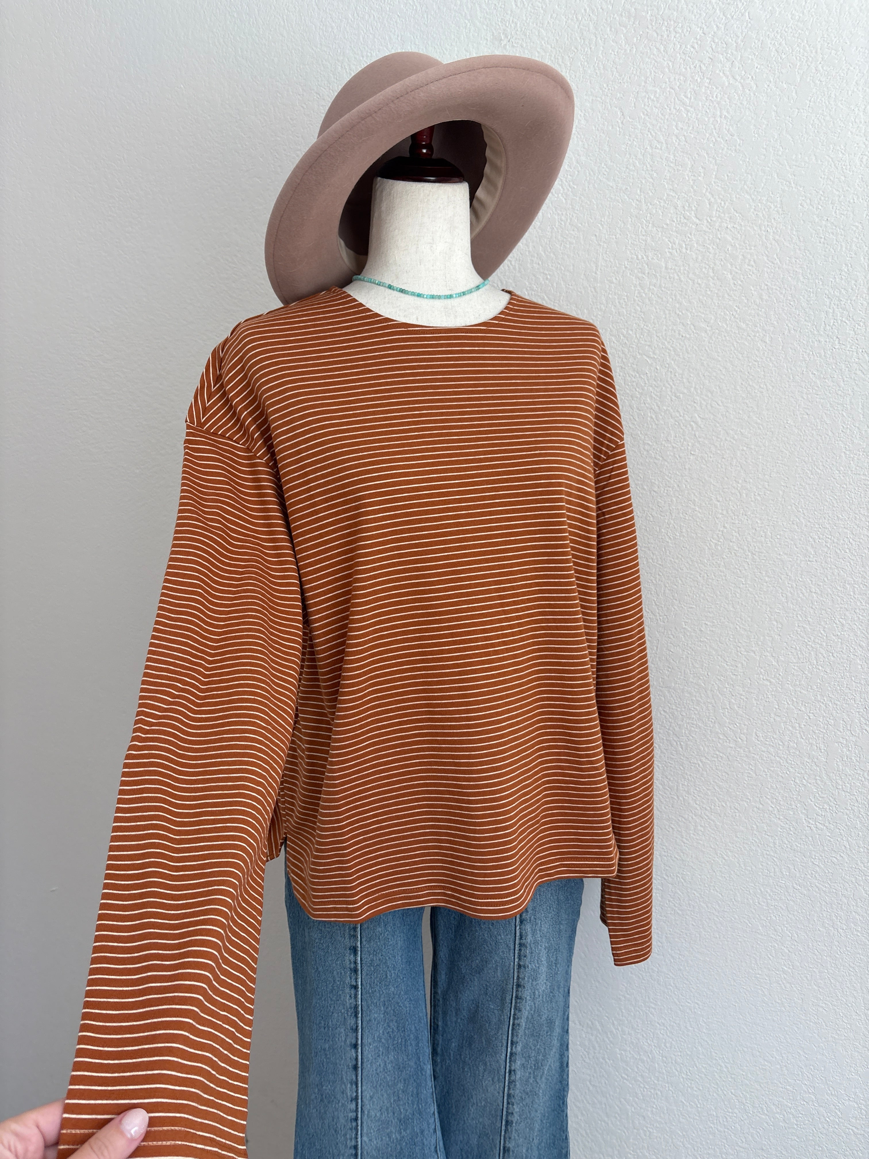 Kinsley Top in Almond (multiple sizes)