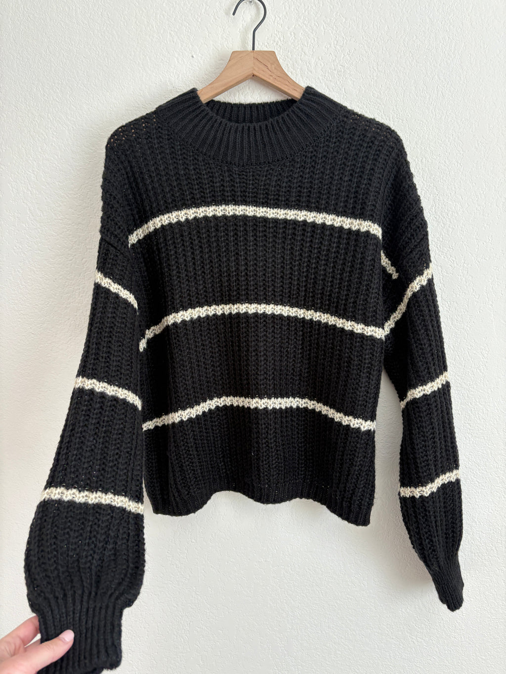 New Willow Striped Sweater (L)