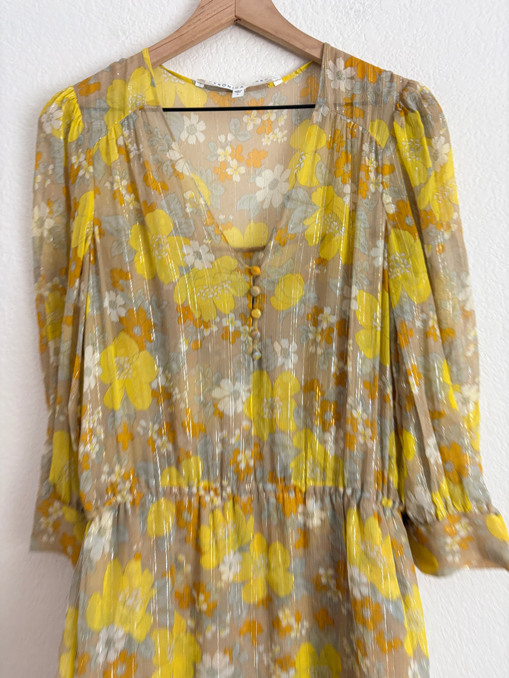 Veronica Beard Cybil Silk Dress (8)