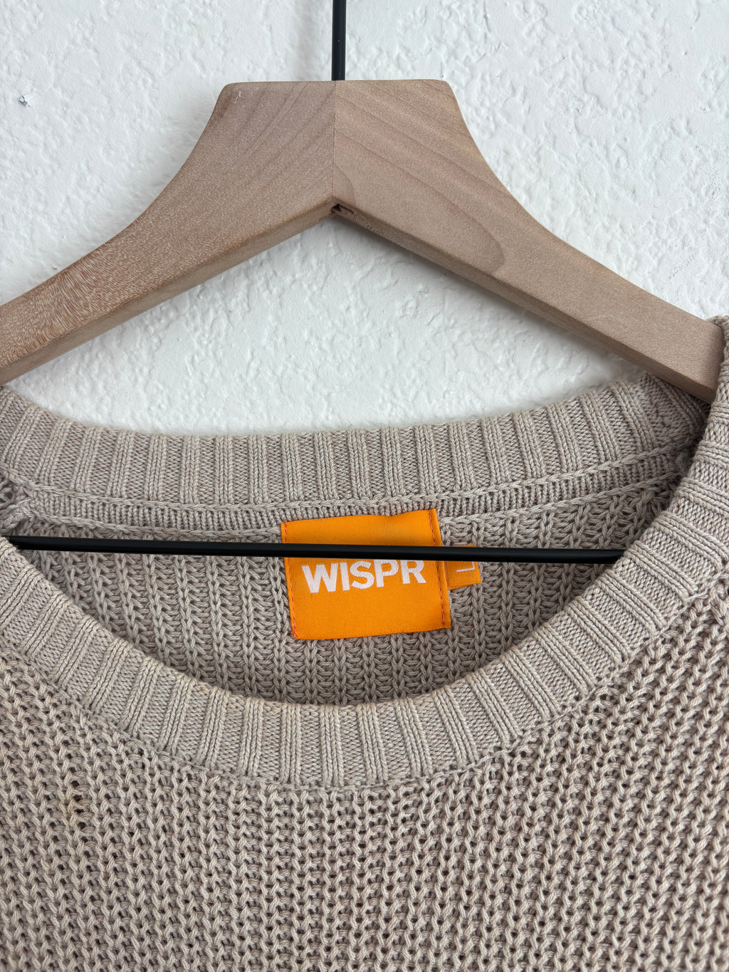Wispr Brand Cotton/Silk Sweater (L)