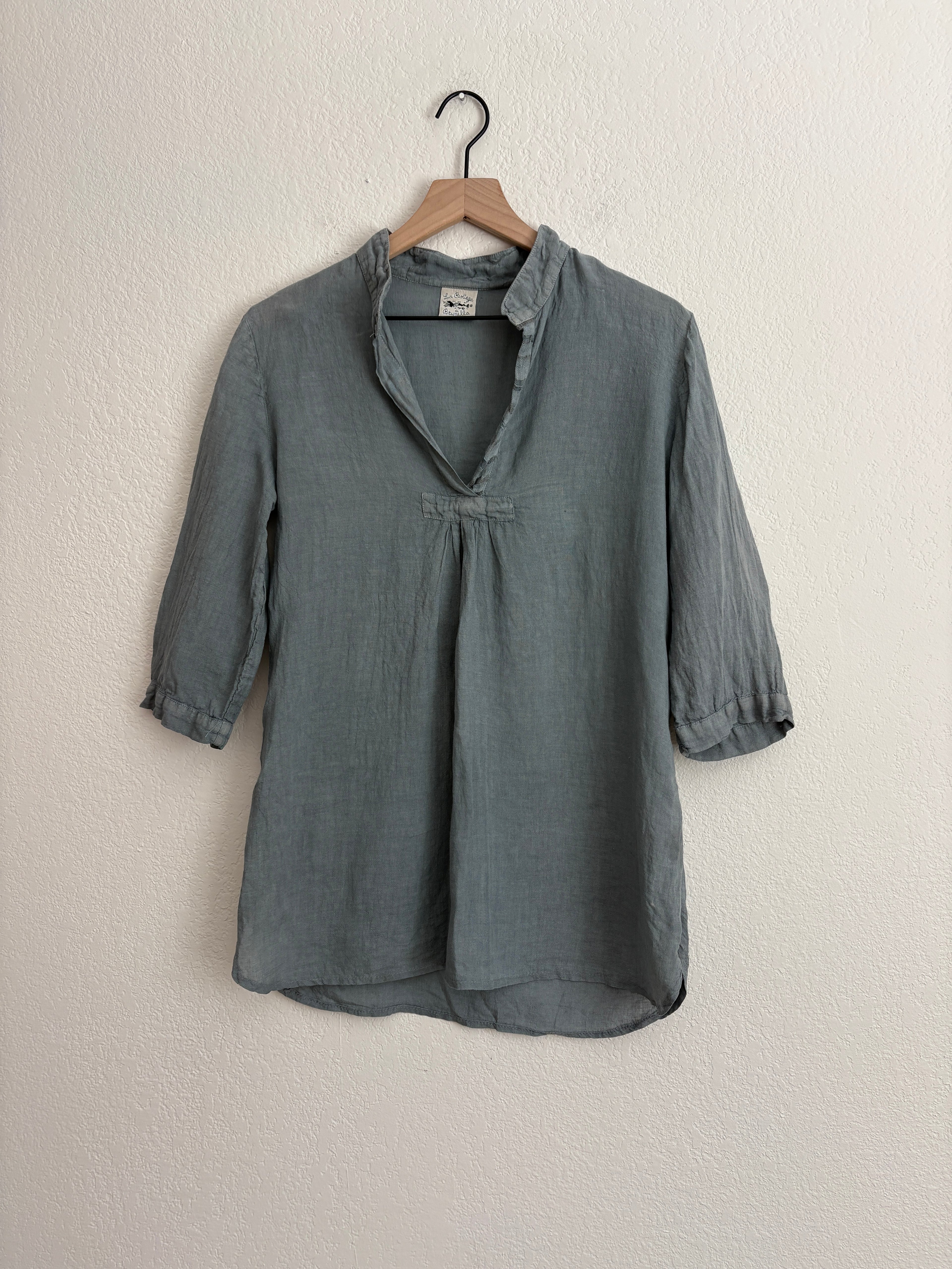 La Bottega di Brunella Linen Tunic (M)