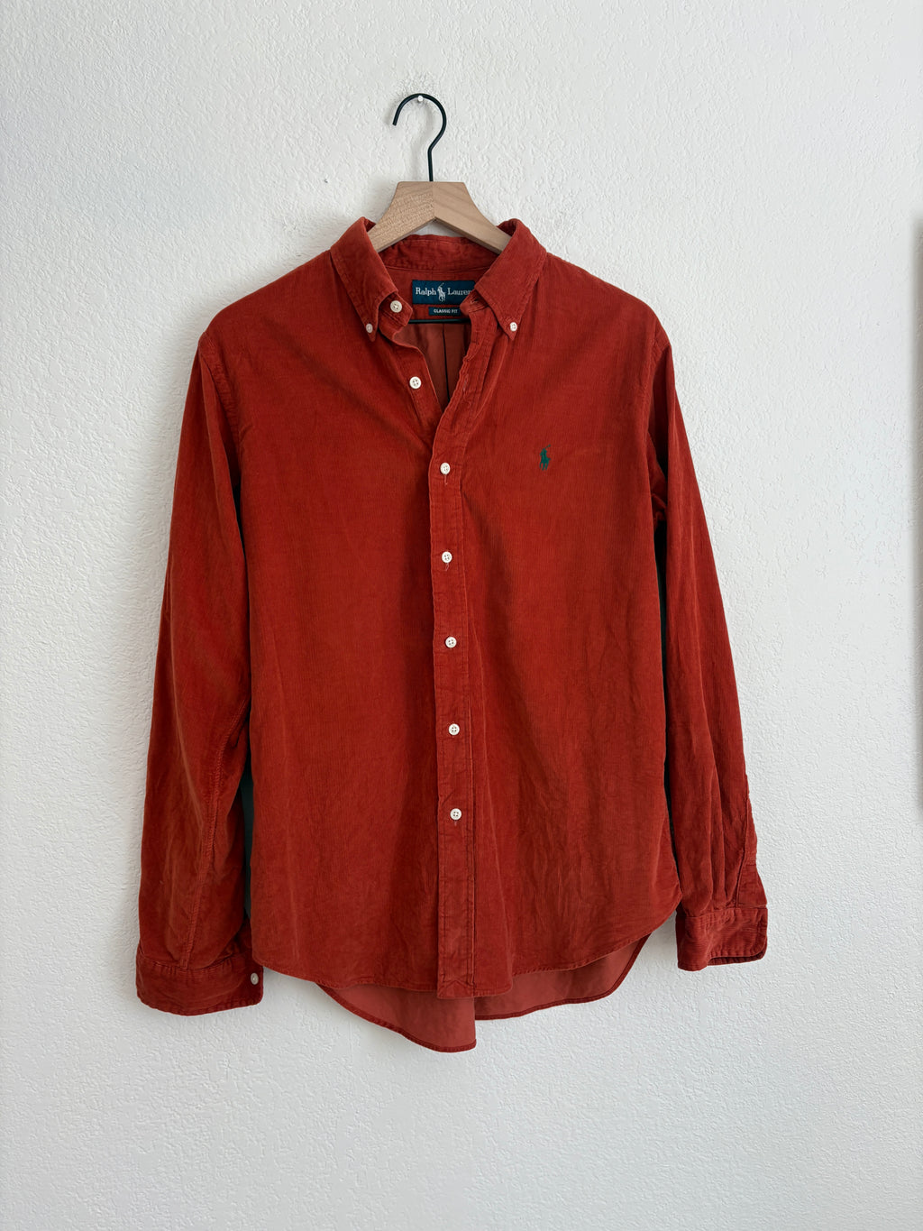 Ralph Lauren Corduroy Button Up (M/L)