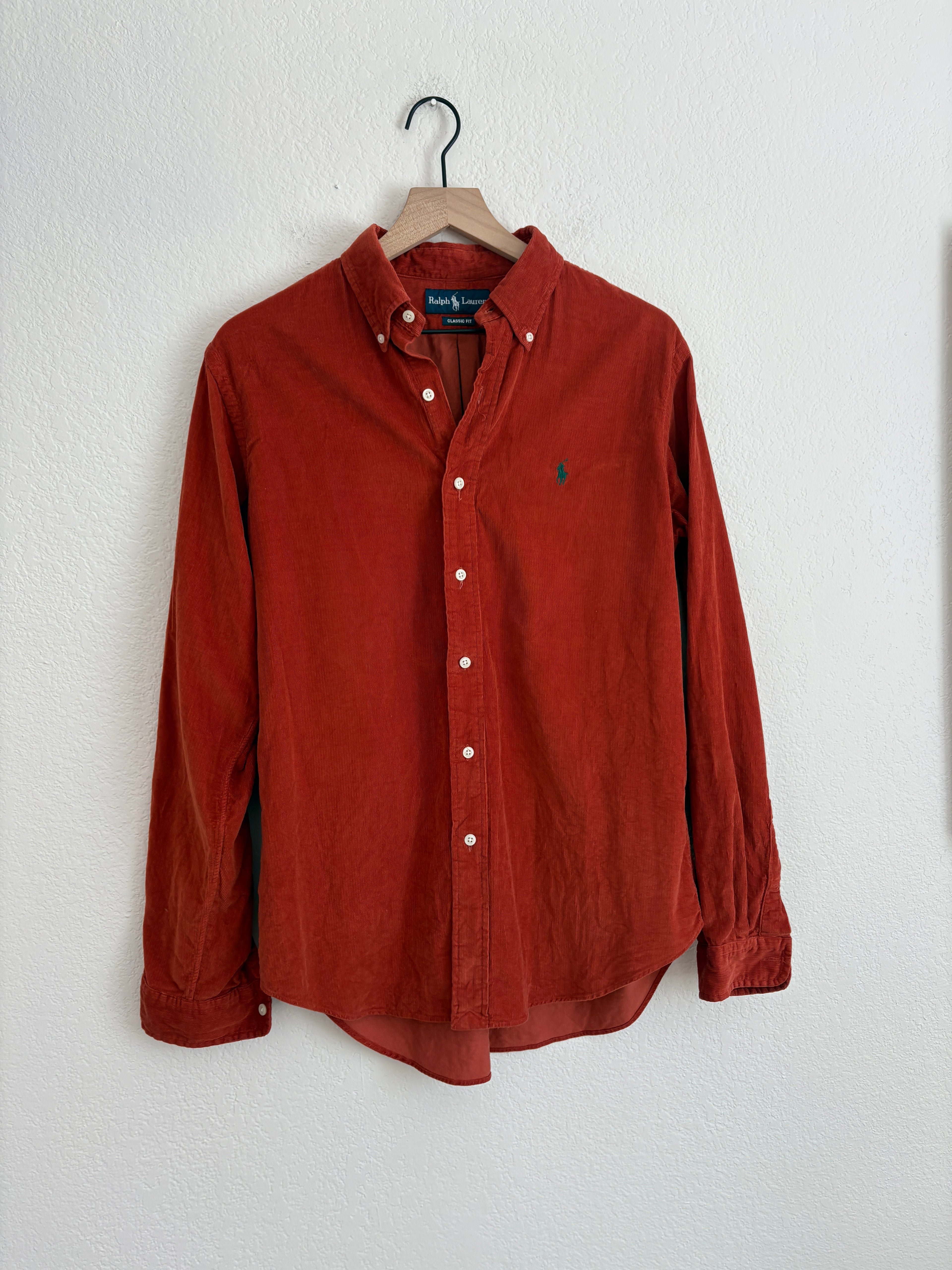 Ralph Lauren Corduroy Button Up (M/L)