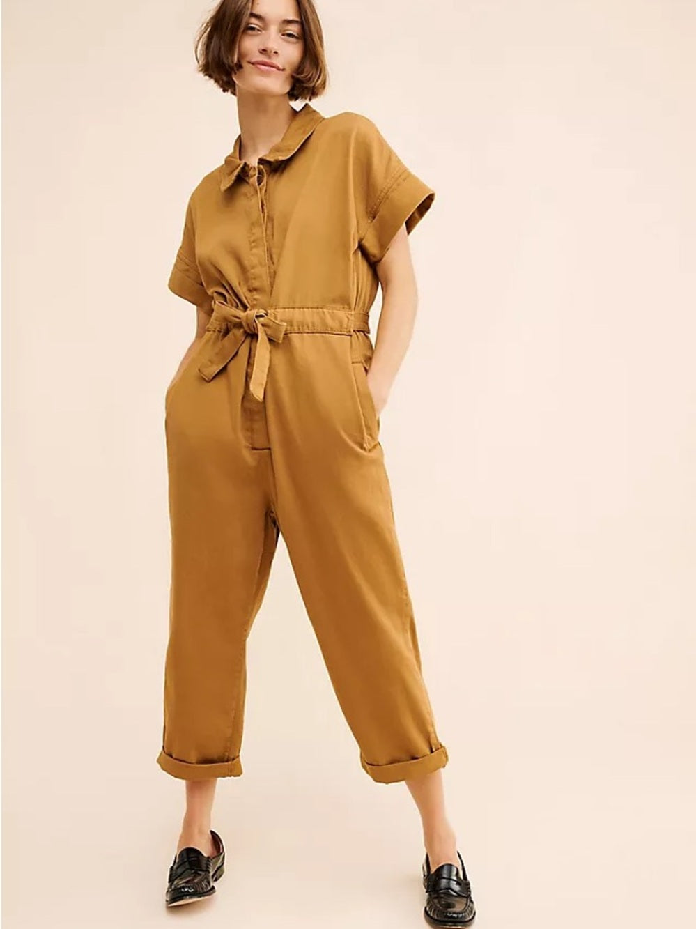 Anthropologie Pilcro Collared Wingsuit Jumpsuit (XS)