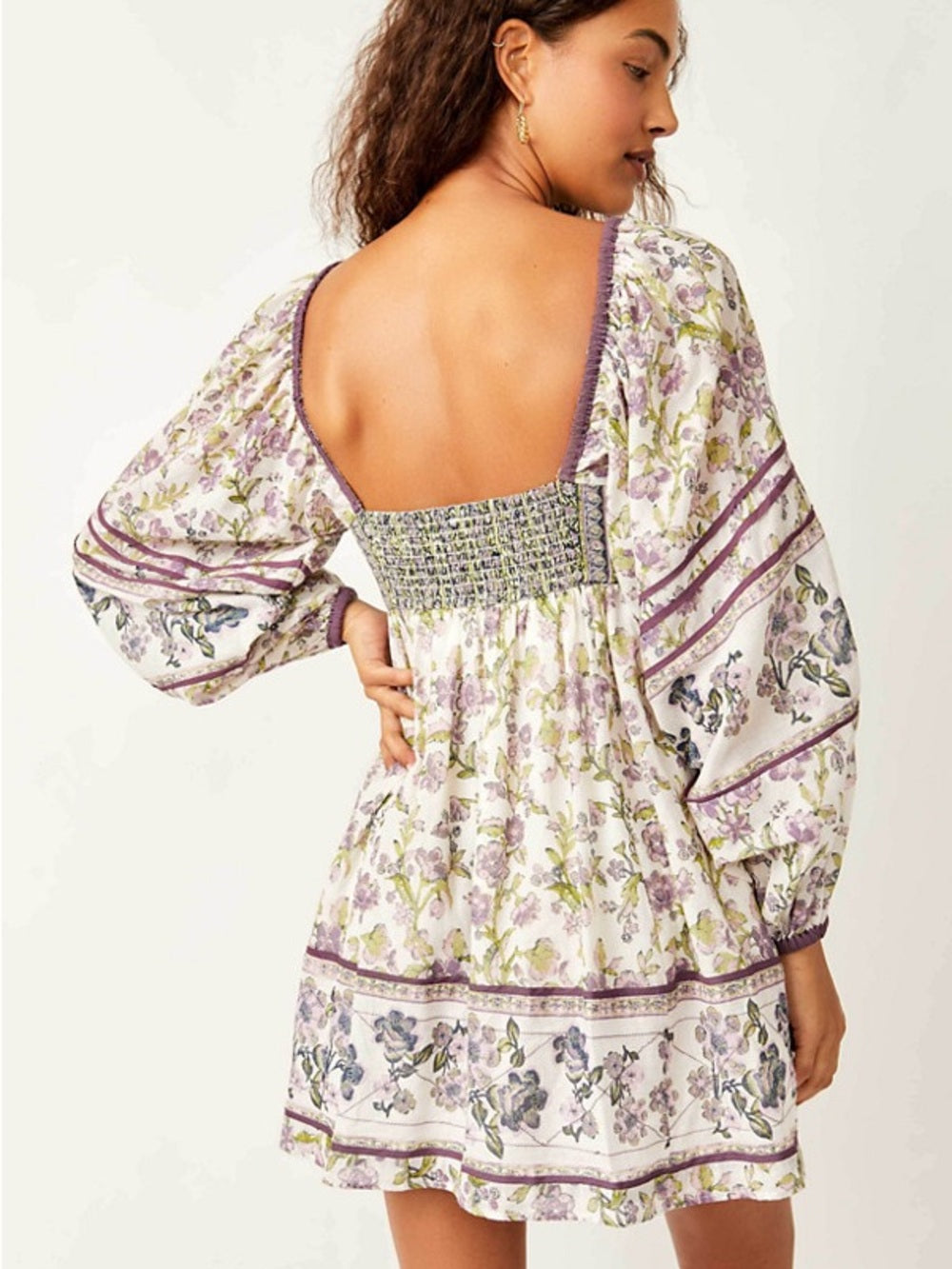 Free People Endless Afternoon Boho Mini Dress (M)