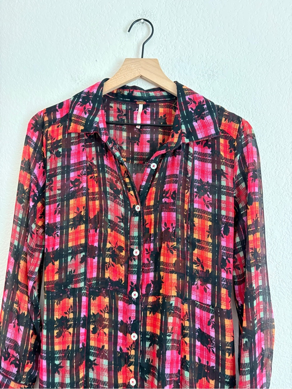 Free People Jerra Shirt Dress (XS)