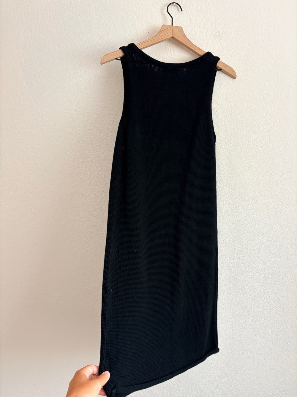 NWT Gap Black Knit Mini Dress (S)