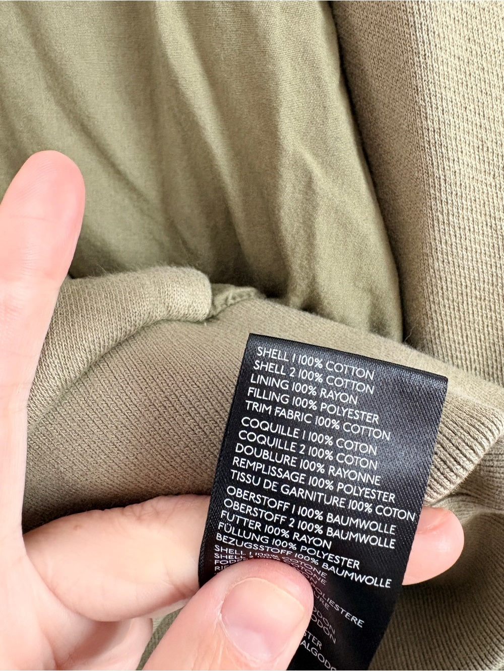 Free People Karma Olive Green Bomber Jacket (S)