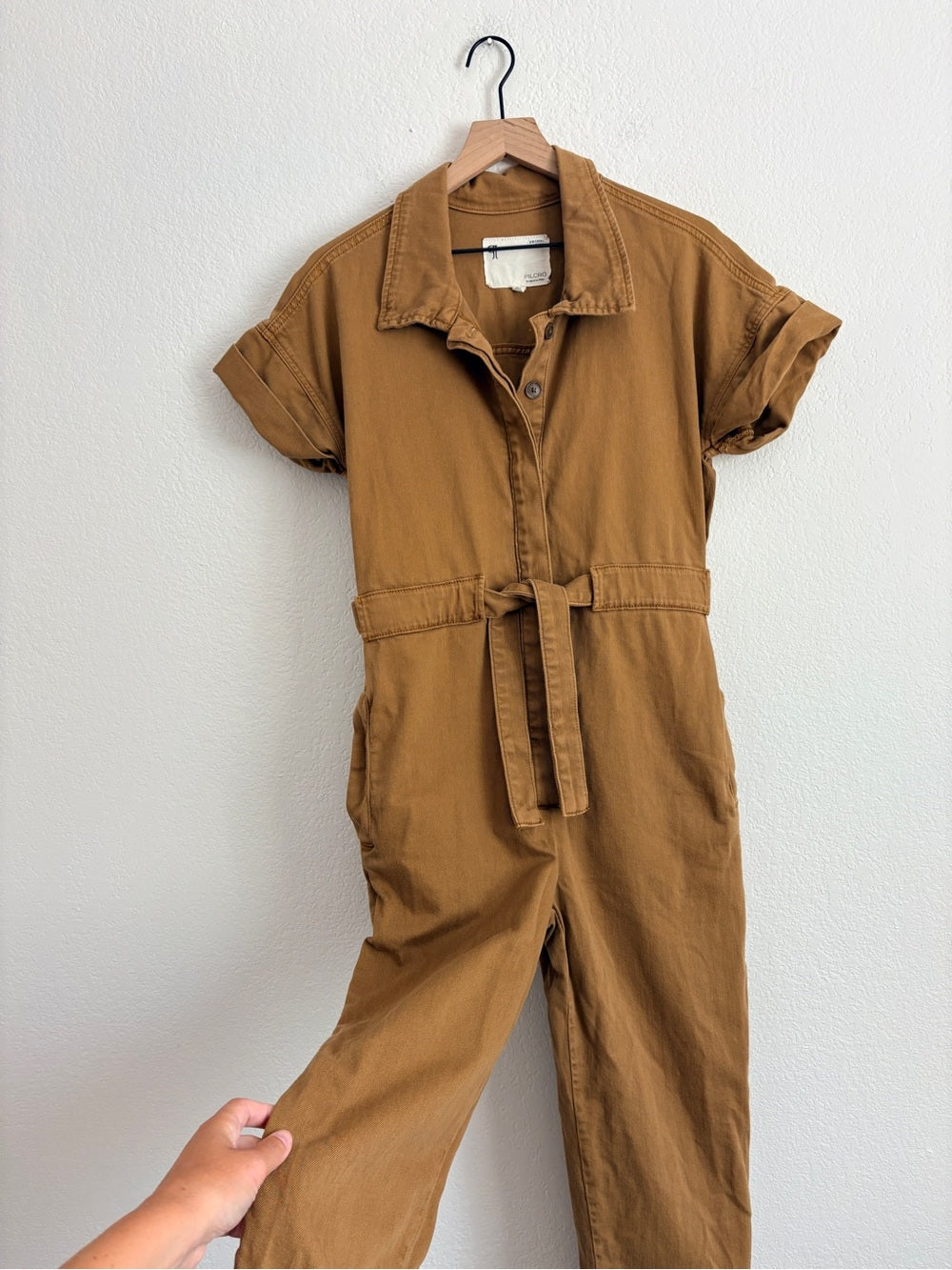 Anthropologie Pilcro Collared Wingsuit Jumpsuit (XS)