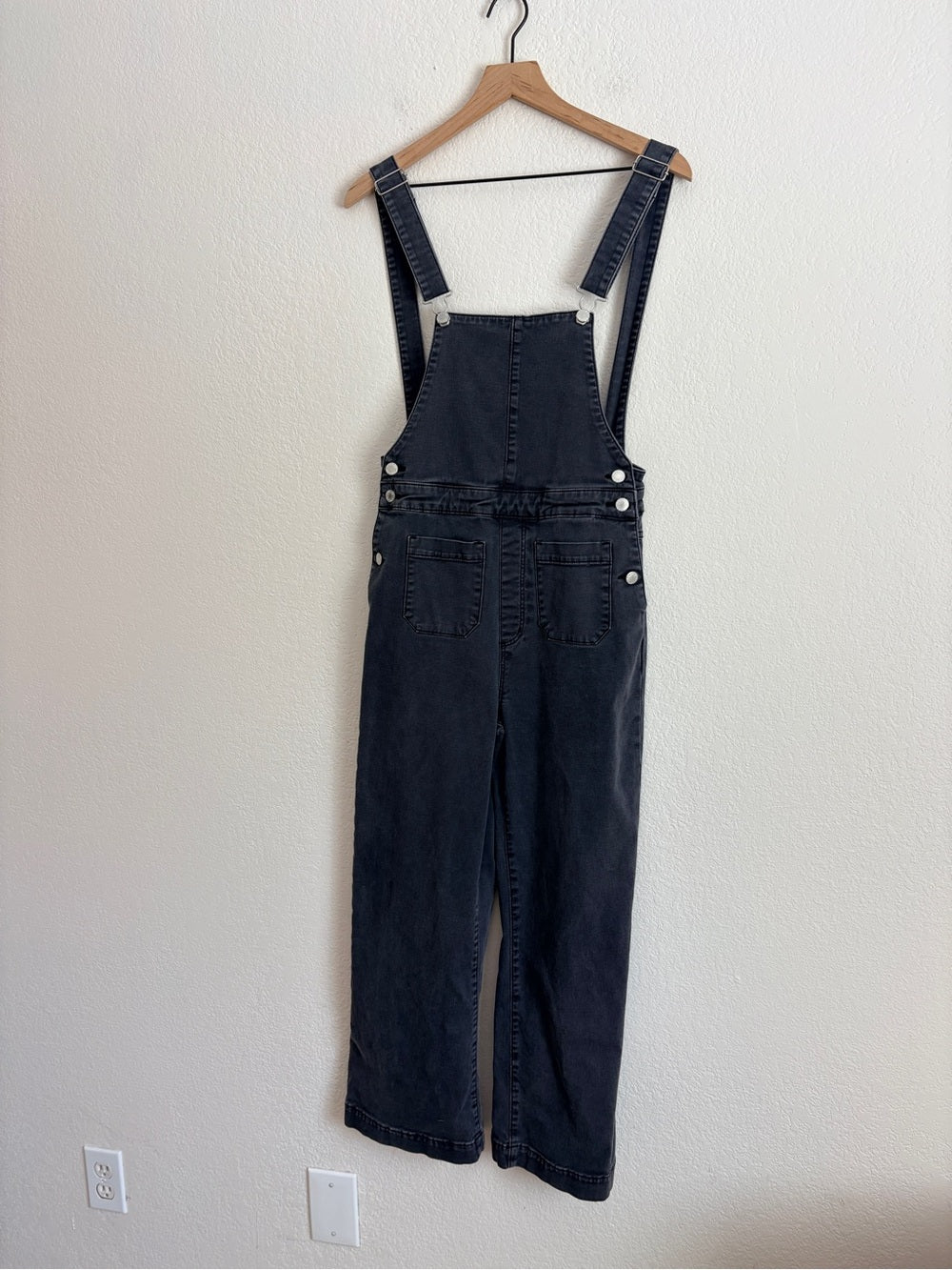 Rolla’s Sailor High Rise Wide Leg Overalls (M)