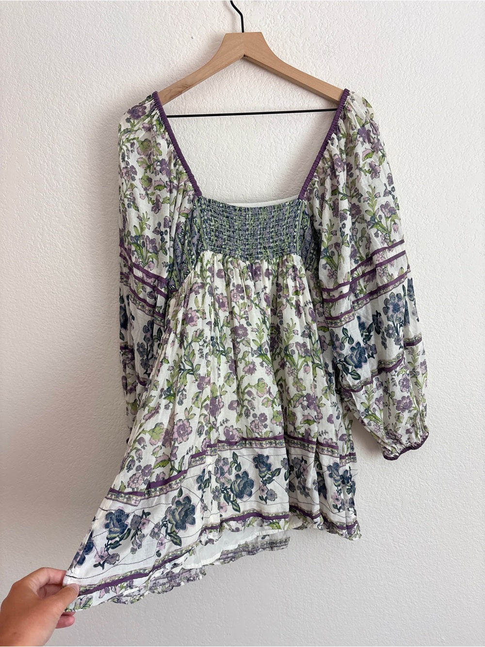 Free People Endless Afternoon Boho Mini Dress (M)