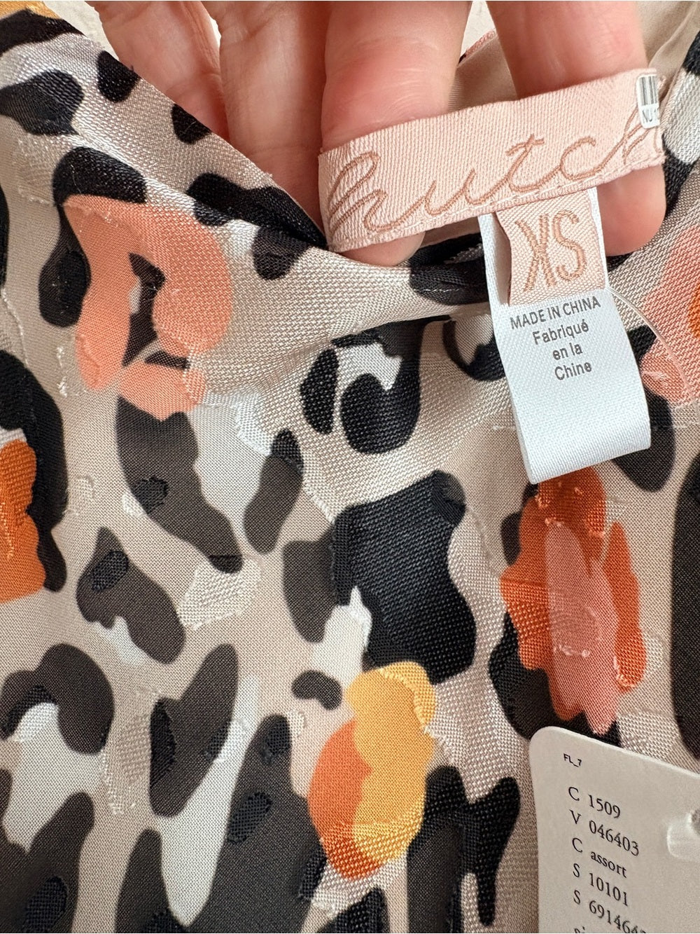 NWT Anthropologie Hutch Animal Printed High-Low Dress (XS)