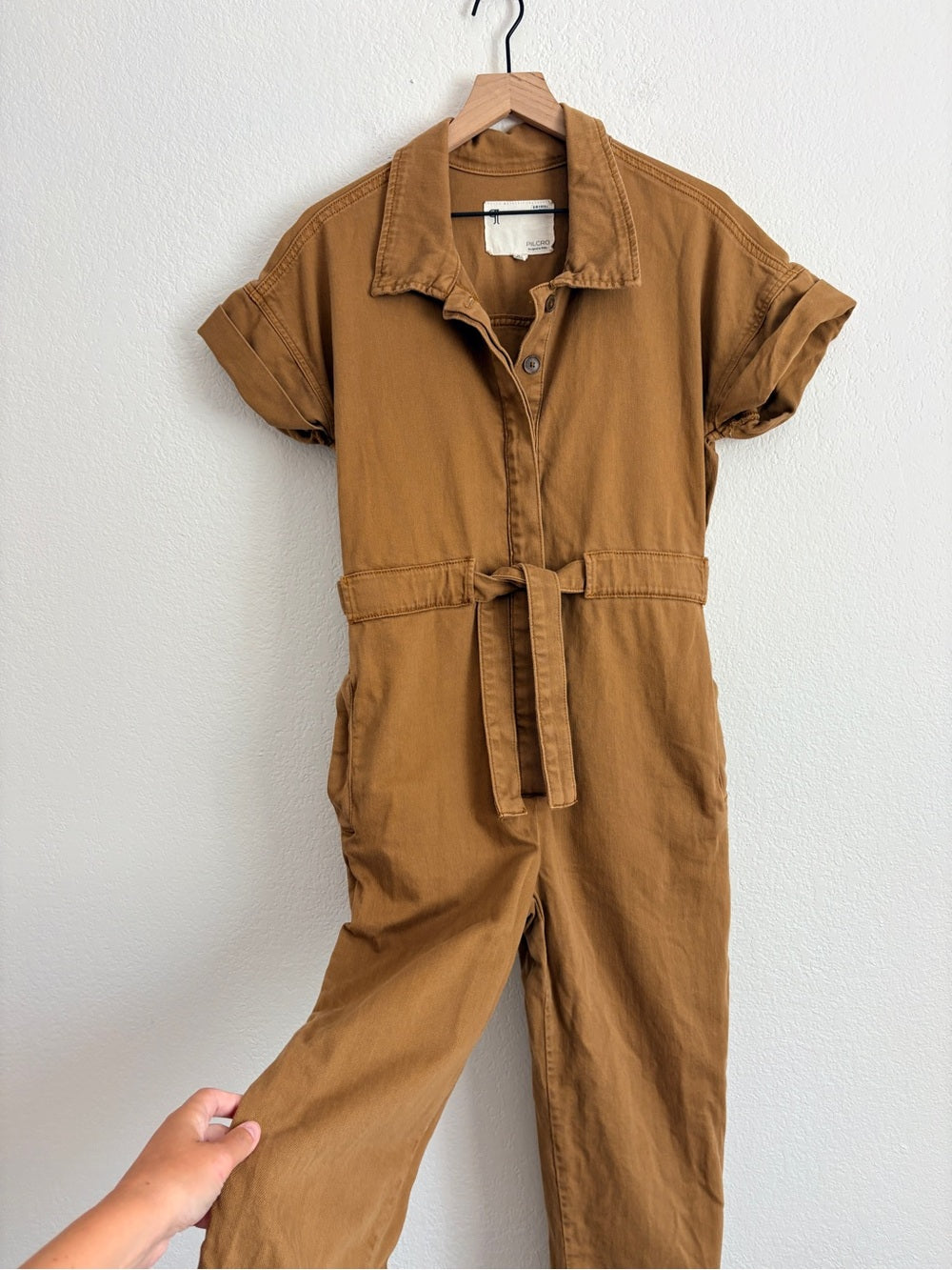 Anthropologie Pilcro Collared Wingsuit Jumpsuit (XS)