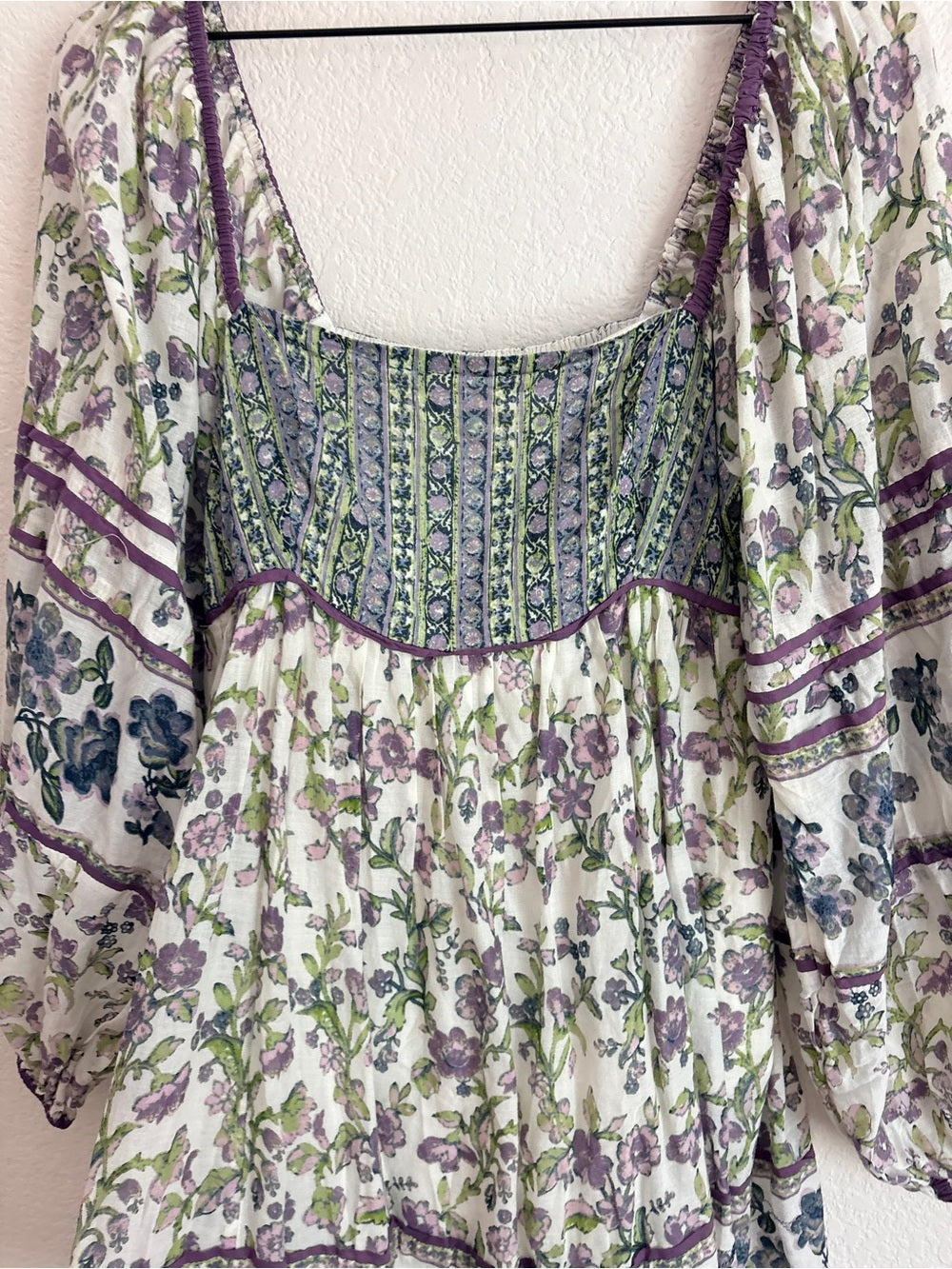 Free People Endless Afternoon Boho Mini Dress (M)
