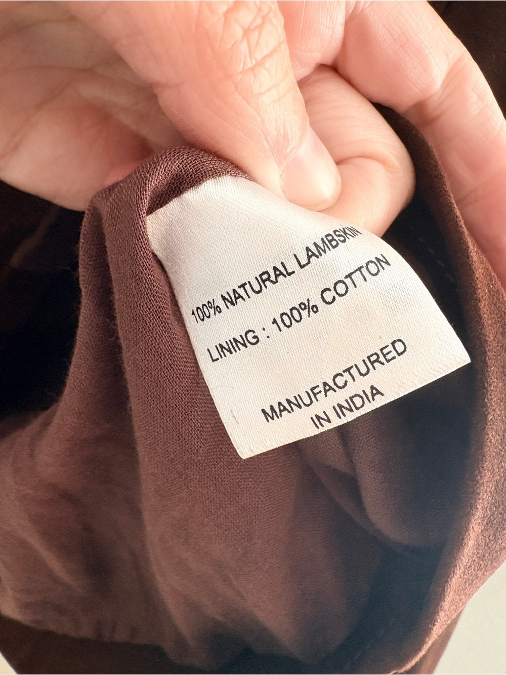 Free People x Brenda Knight Suede Lambskin Chocolate Brown Cropped Jacket (M)