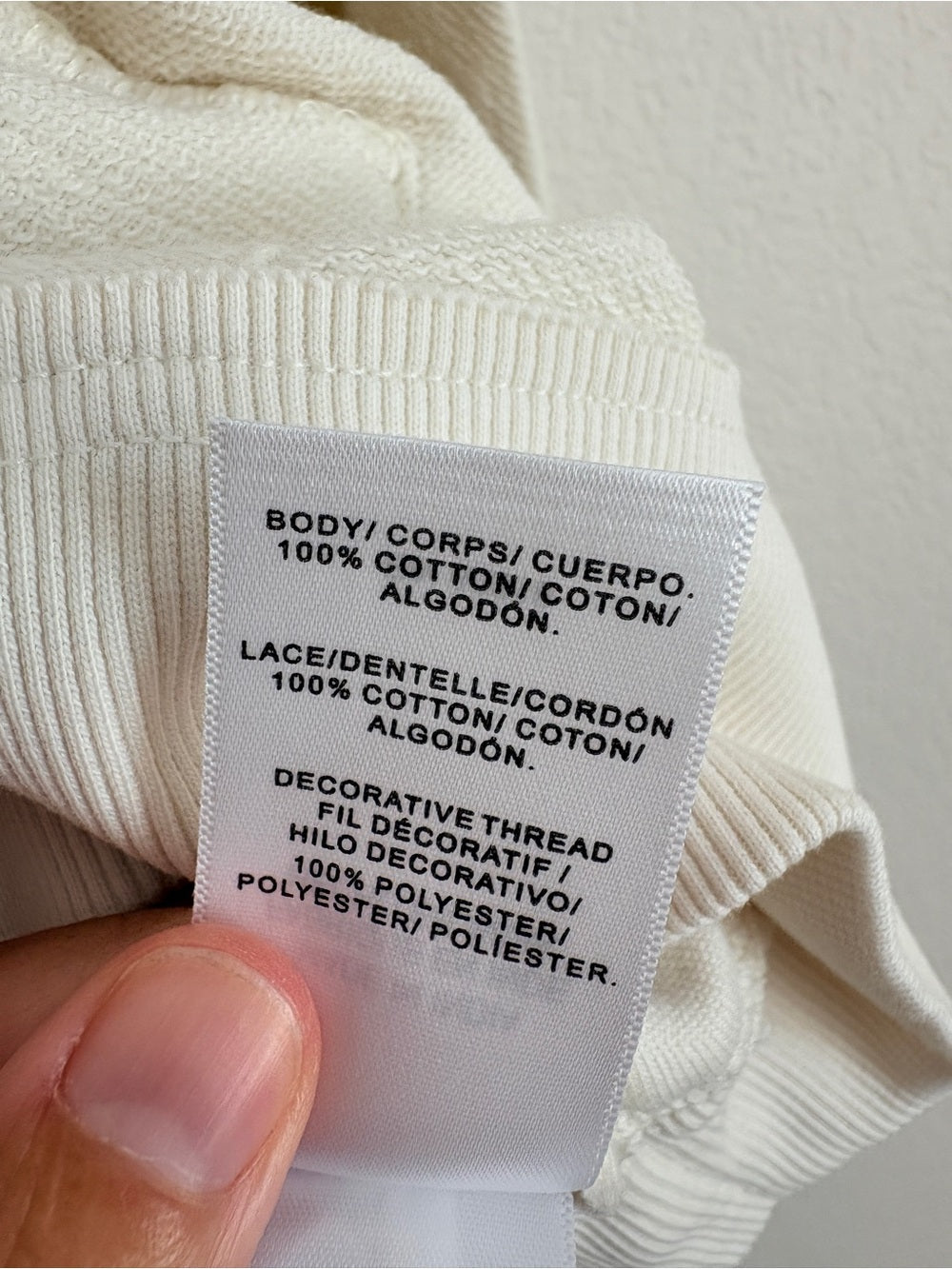 NWT Lucky Brand Crochet Trim Baja Hoodie