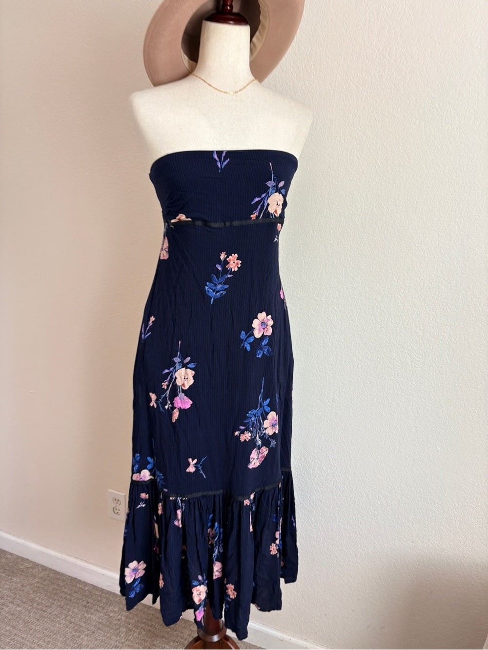 Free People Rosie Posie Midi Dress (M)