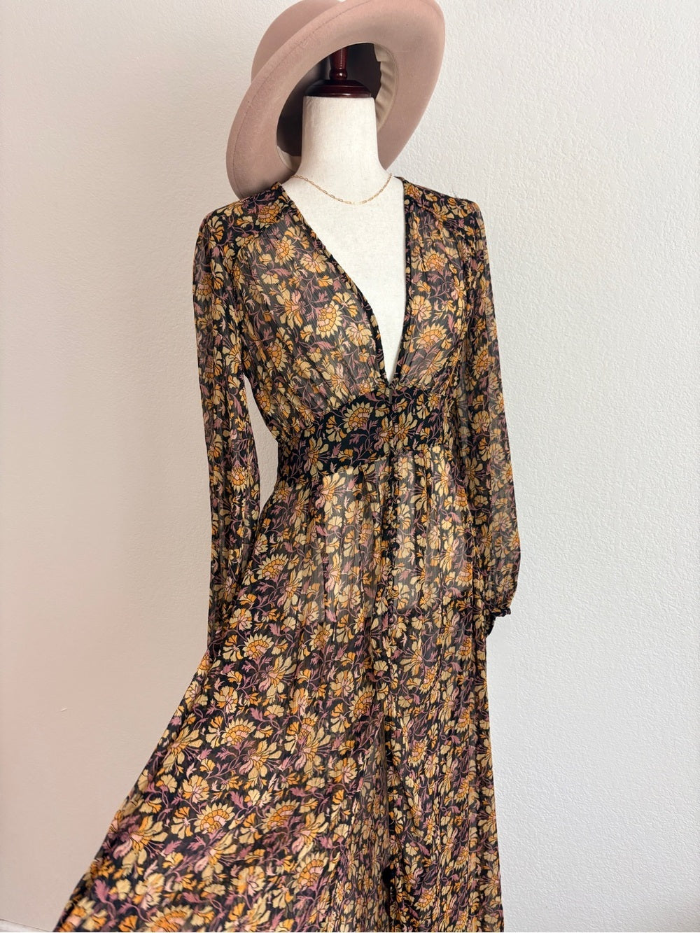 Free People Valerie Duster in Honeysuckle (XS)
