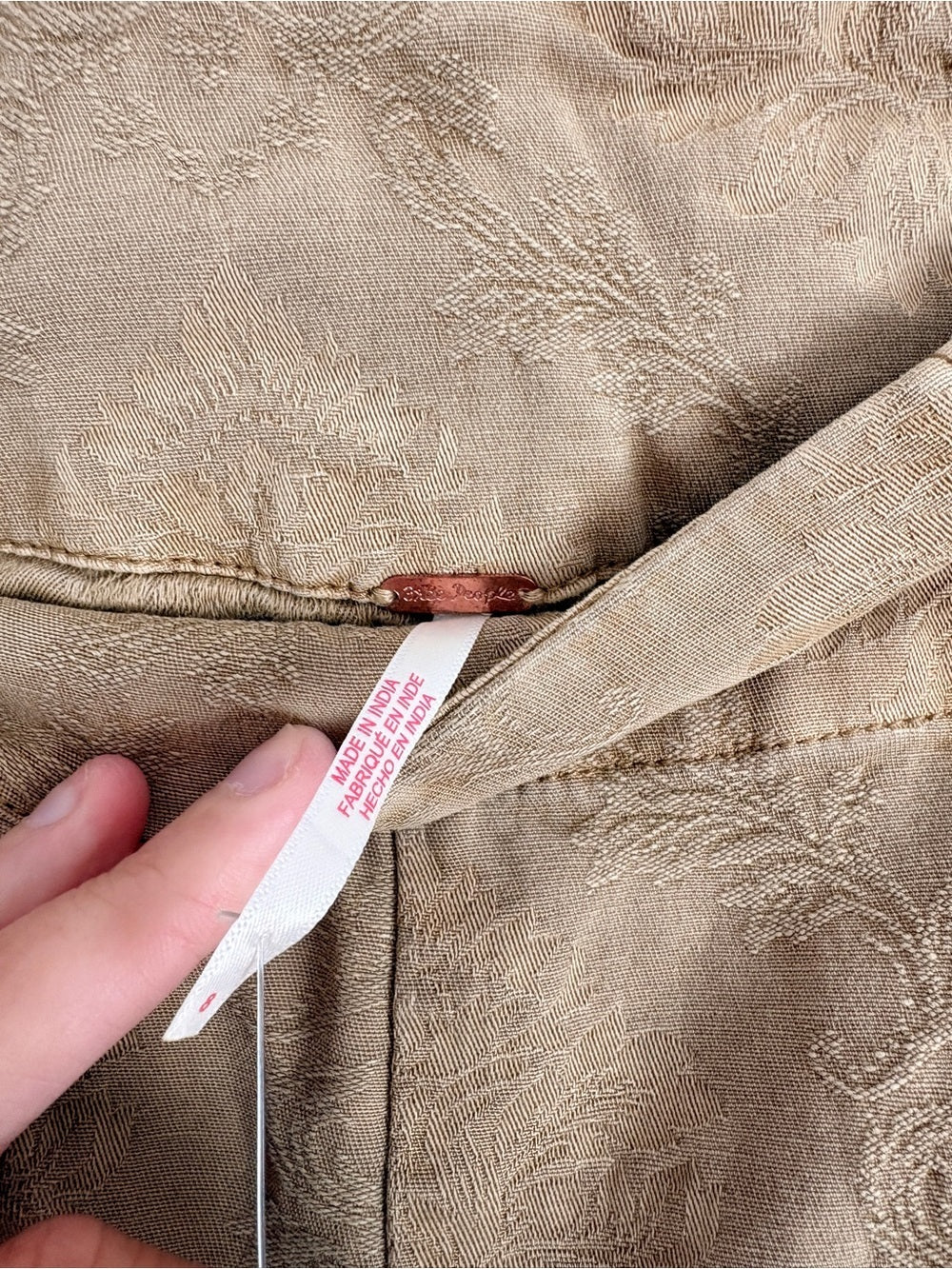 NWT Free People Sweet Saloon Y2K 90s Style Pants (8)