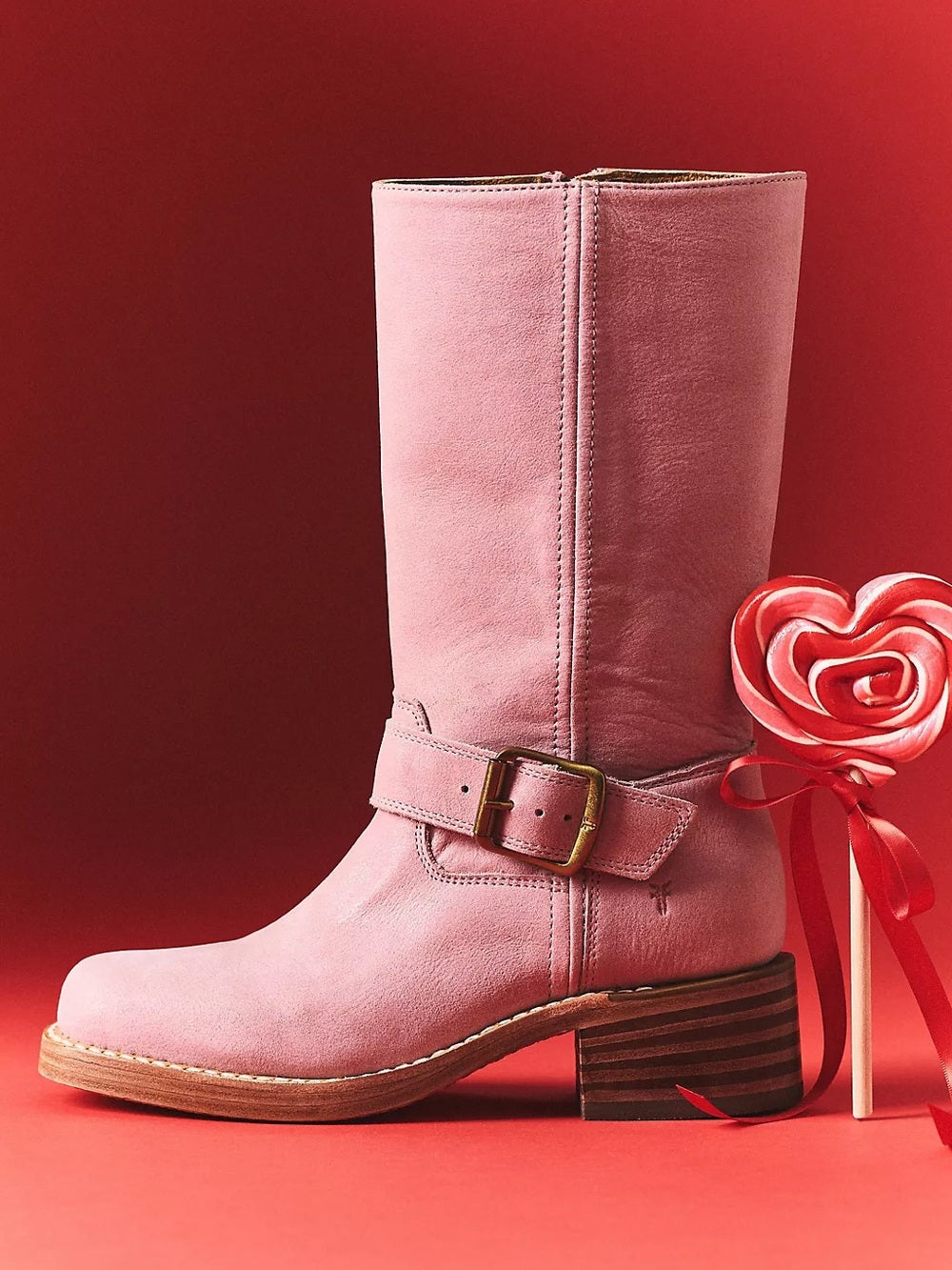 NEW Frye Exclusive Campus Buckle Boots (6)