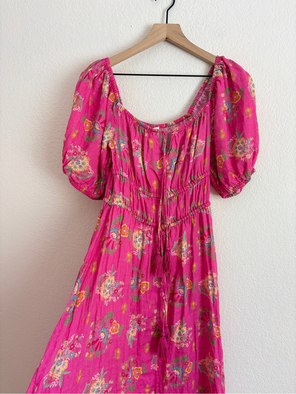 Spell & The Gypsy Solstice Linen Soiree Dress (M)