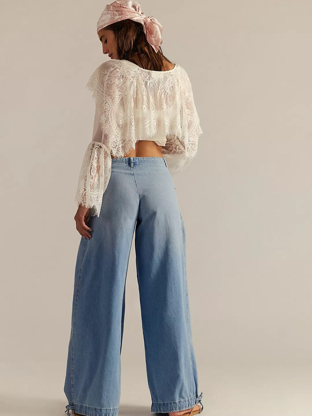 Free People Lotus Balloon Jeans in Bijou Blue (26)