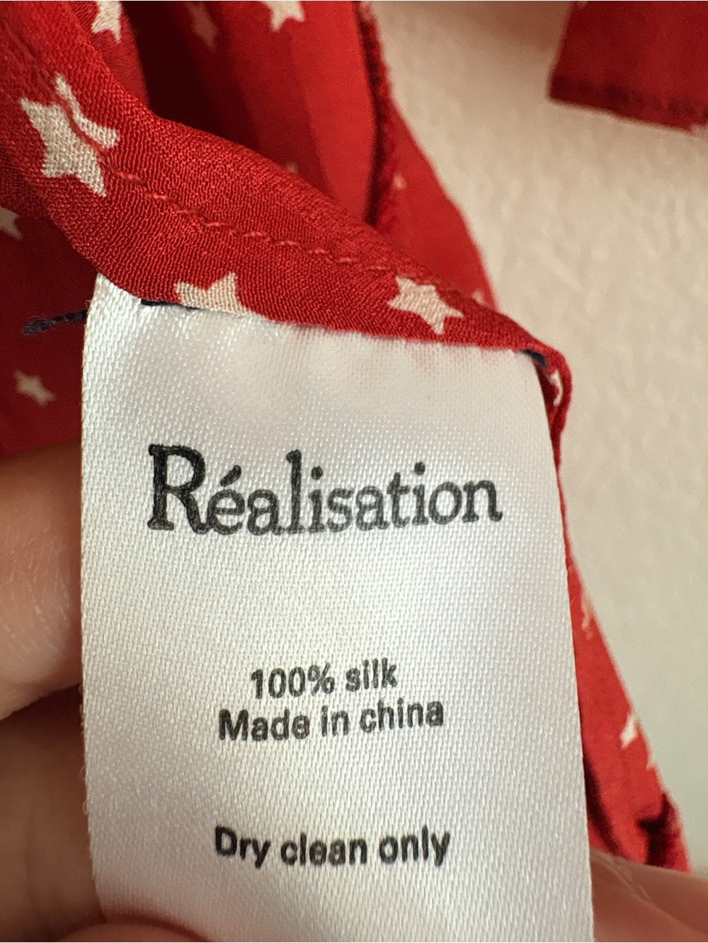 Realisation Par Silk Polka Dot Red Dress (S)