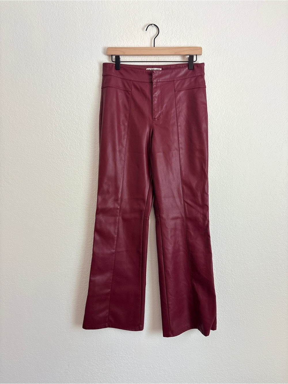 Free People Uptown High Rise Vegan Pants