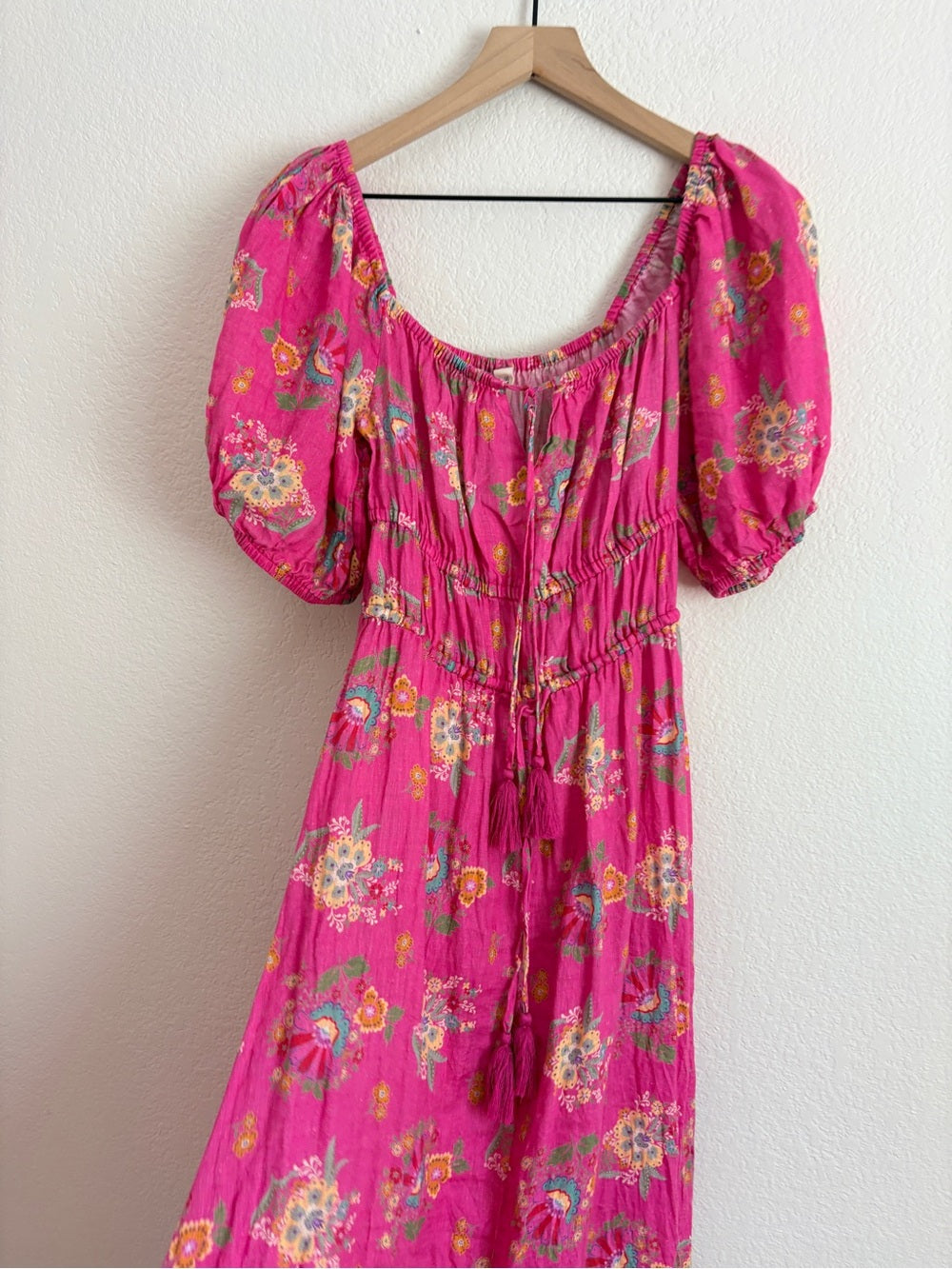 Spell & The Gypsy Solstice Linen Soiree Dress (M)